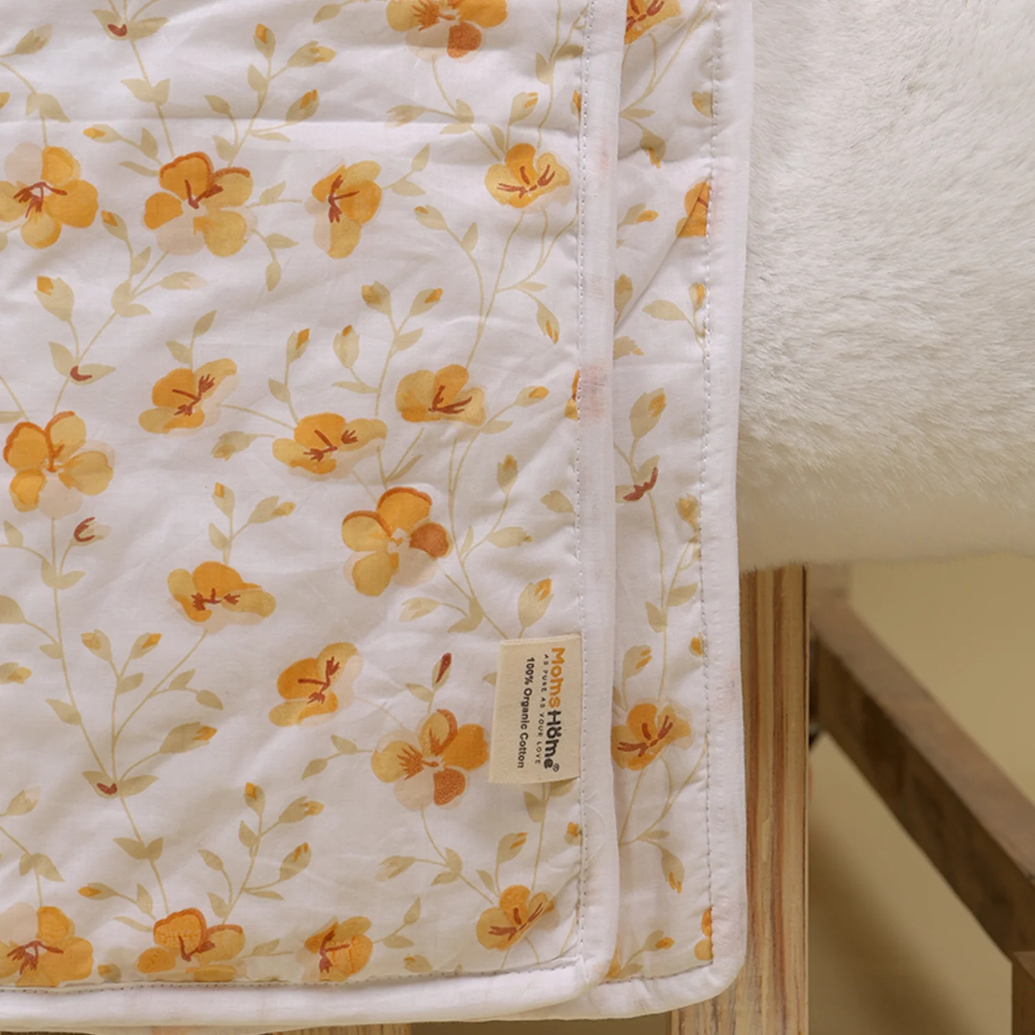 Ac Quilt Blanket cum Bedspread | 0-3 Years | 100X120 cm | Bloom - Image 8