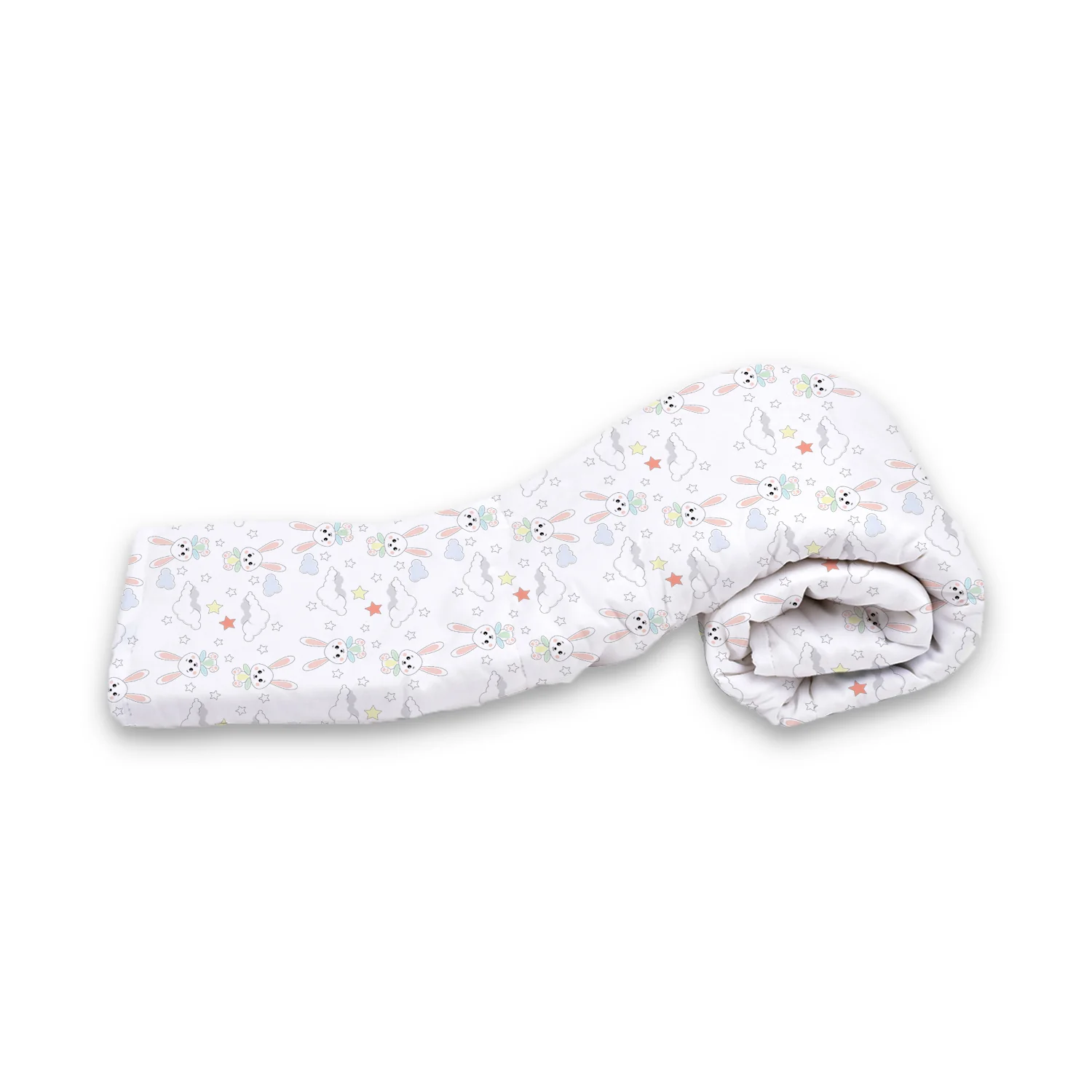 Ac Quilt Blanket cum Bedspread | 0-3 Years | 100X120 cm | Bunny - Image 4