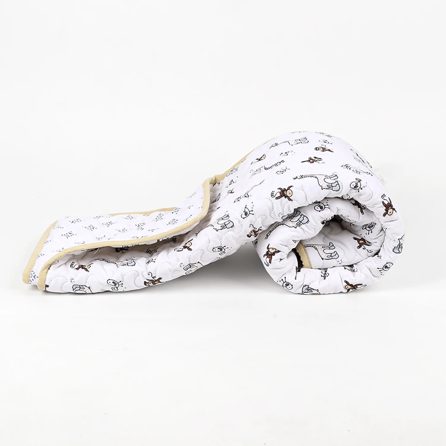 Ac Quilt Blanket cum Bedspread | 0-3 Years | 100X120 cm | Machine Washable | Jungle - Image 5