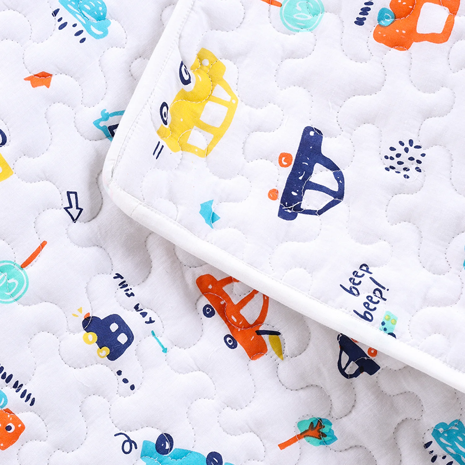 Ac Quilt Blanket cum Bedspread | 0-3 Years | 100X120 cm | Machine Washable | New Car - Image 5
