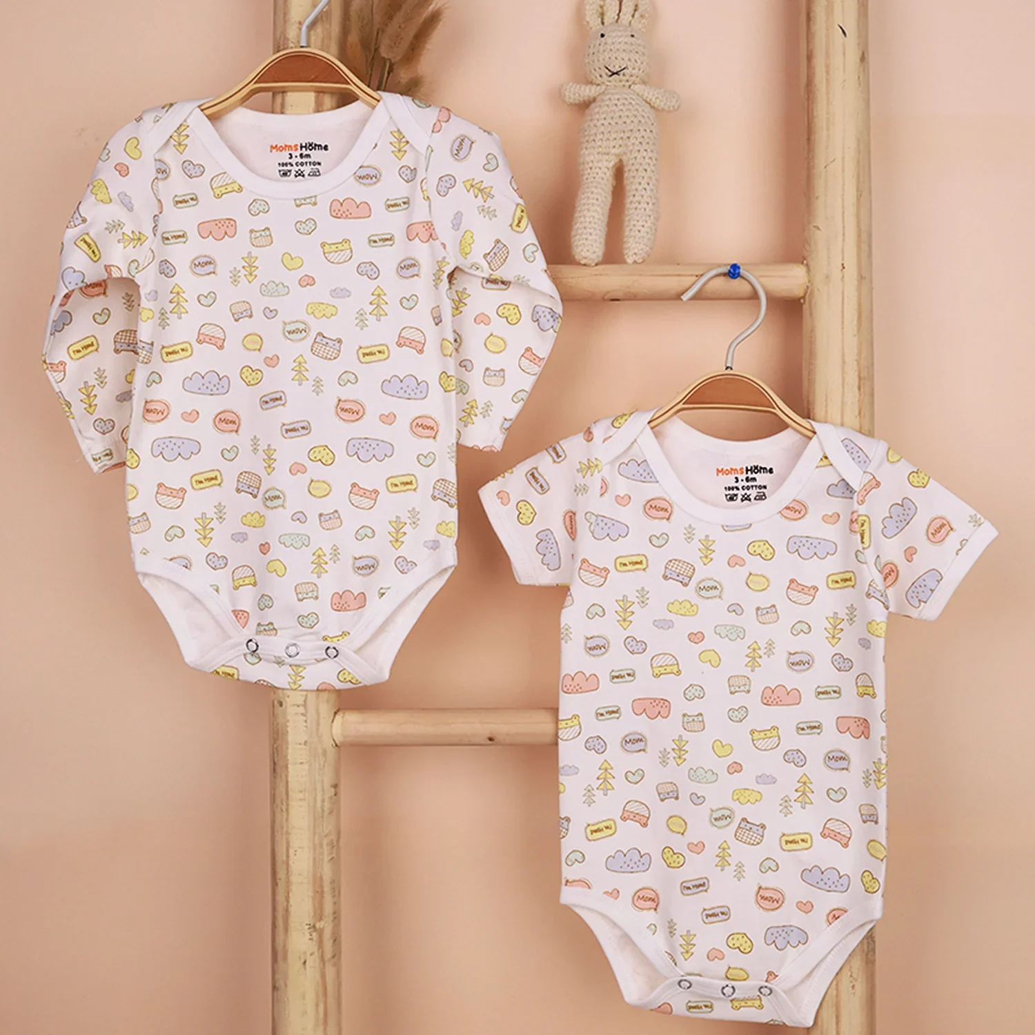 Baby Essential Gift Set | Baby Clothing Gift Combo | Pack of 5 | Joyworld - Image 3