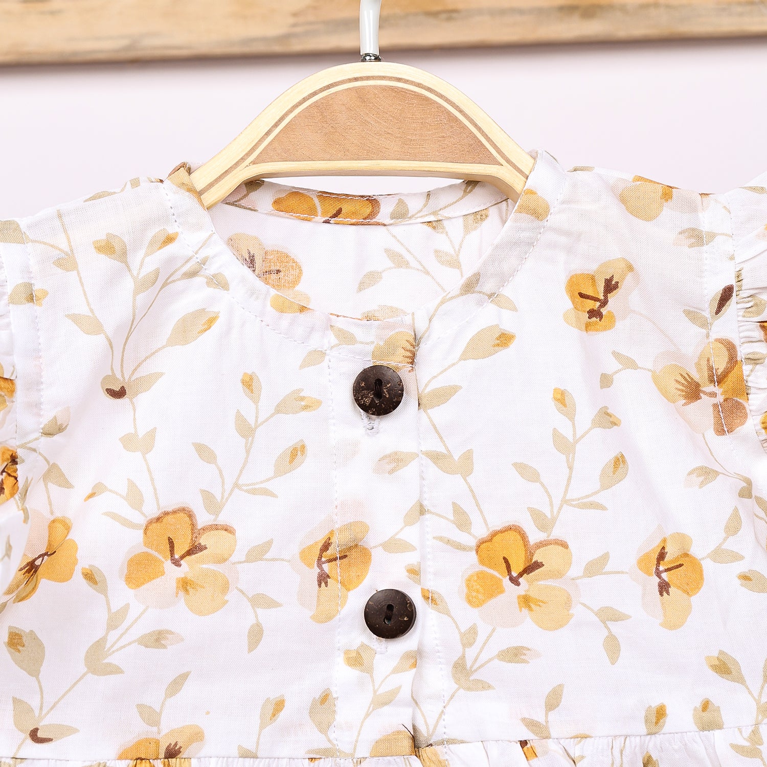 Baby Girl Organic Cotton Sleeveless Frock | Bloom - Image 3
