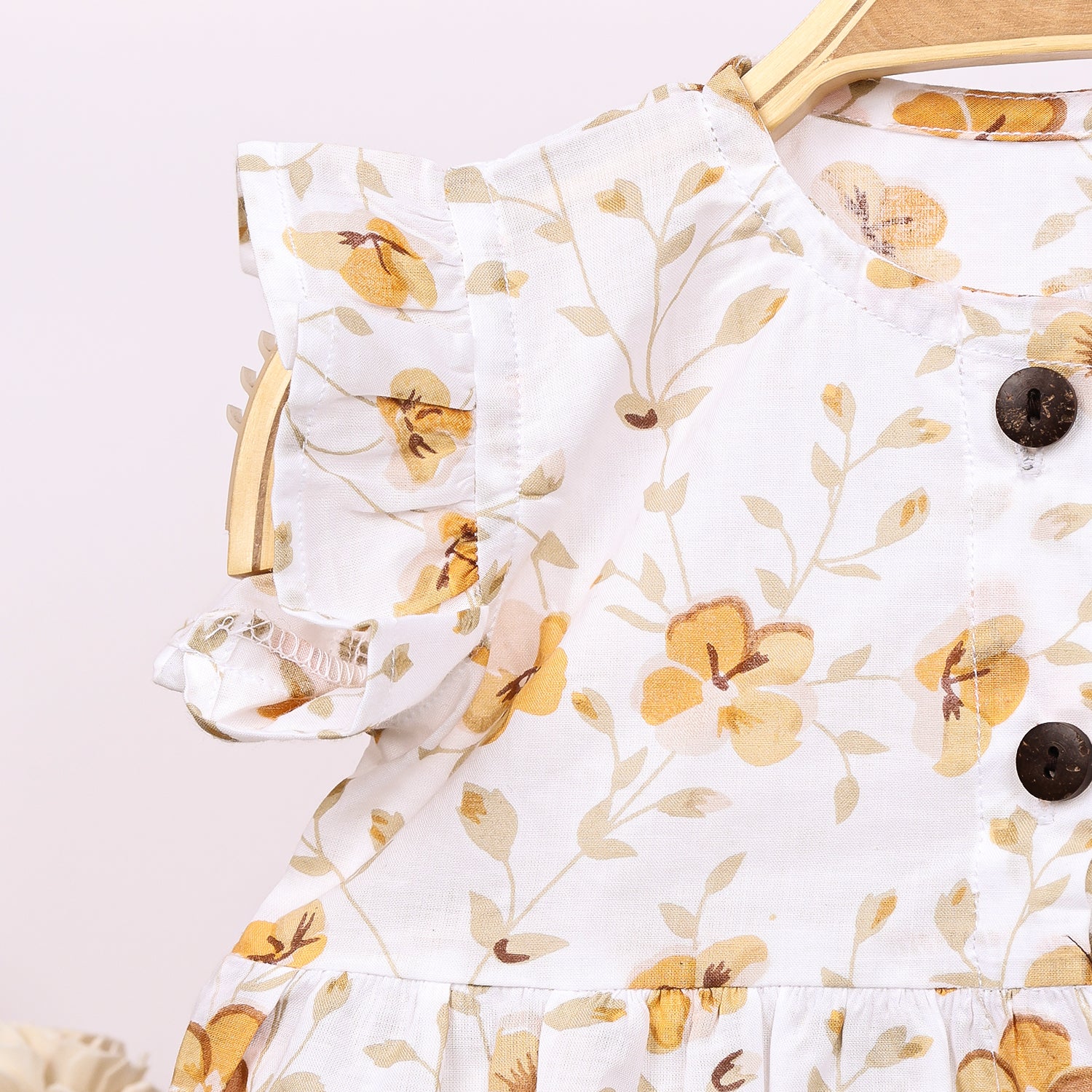 Baby Girl Organic Cotton Sleeveless Frock | Bloom - Image 4