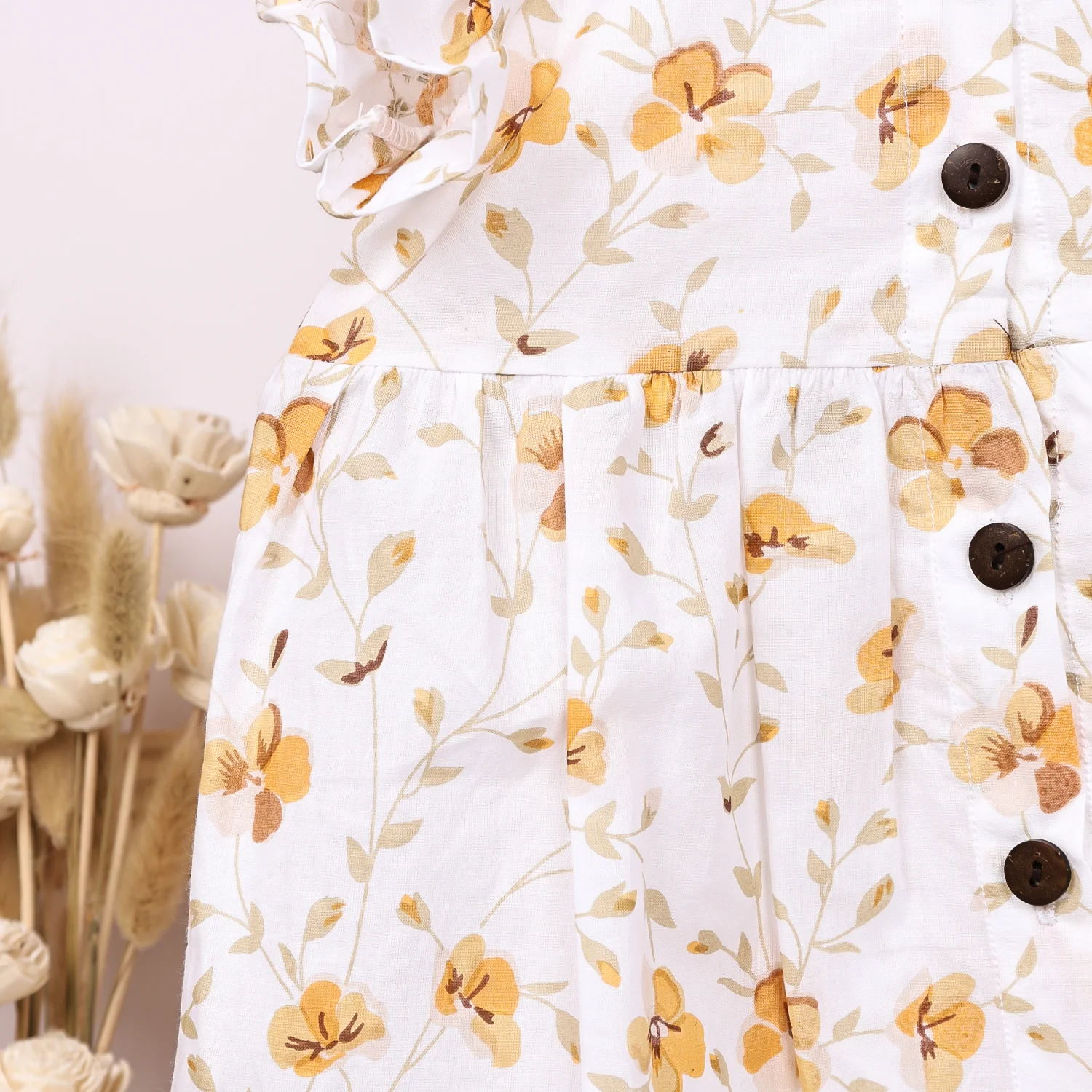Baby Girl Organic Cotton Sleeveless Frock | Bloom - Image 6