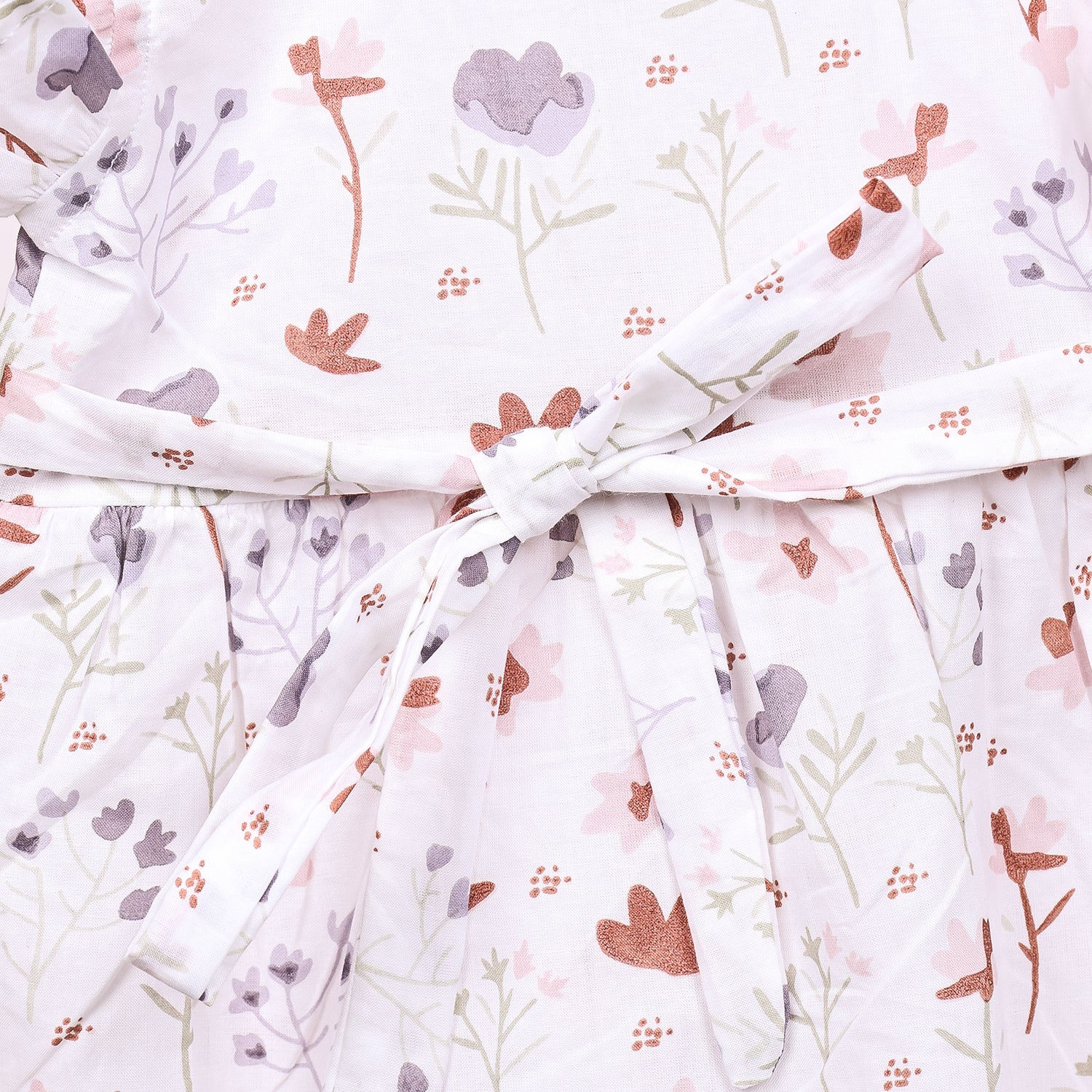 Baby Girl Organic Cotton Sleeveless Frock | Blossom - Image 5