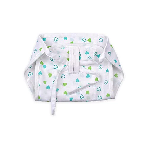 Baby Nappy Muslin Combo 1 Drysheet, 3 Muslin Nappy - Multicolor - 0-12 Months - Image 4