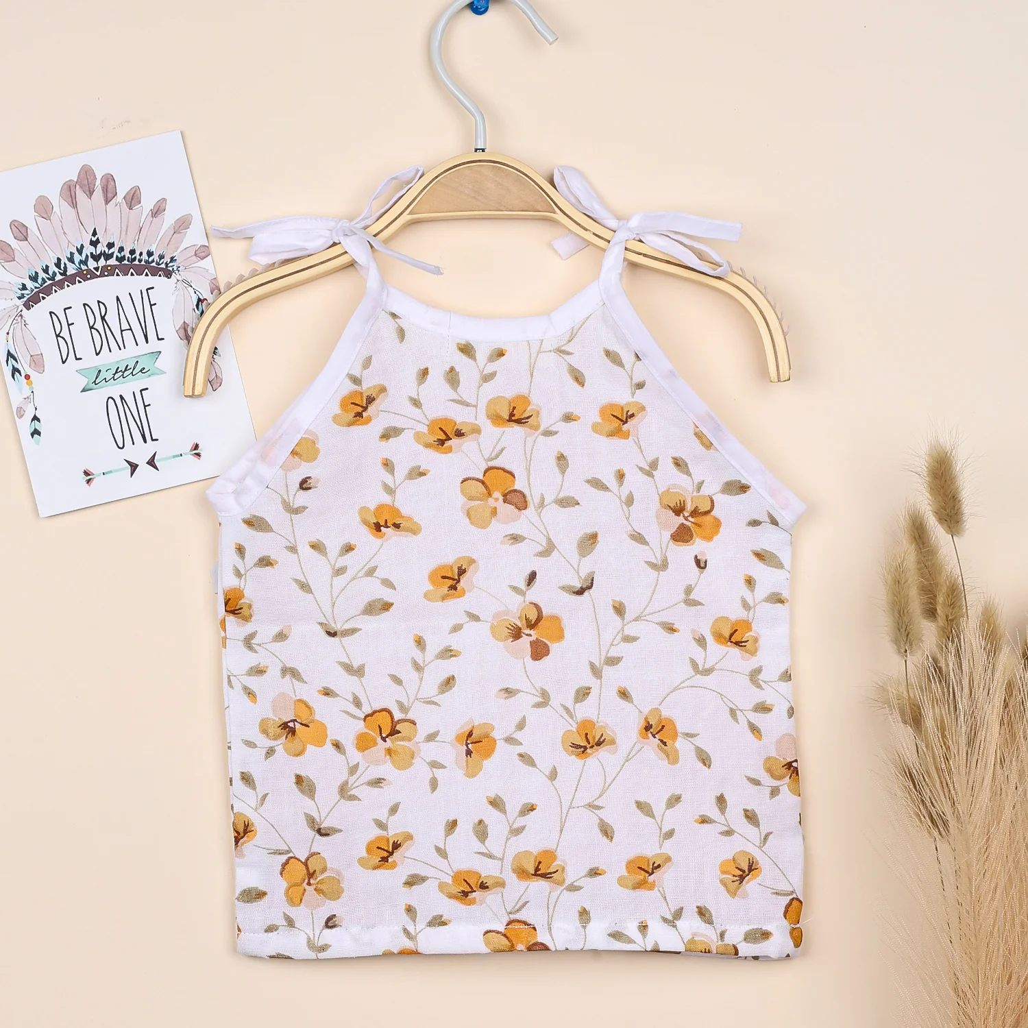 Baby Organic Cotton Knot type Jhabla | Bloom - Image 3