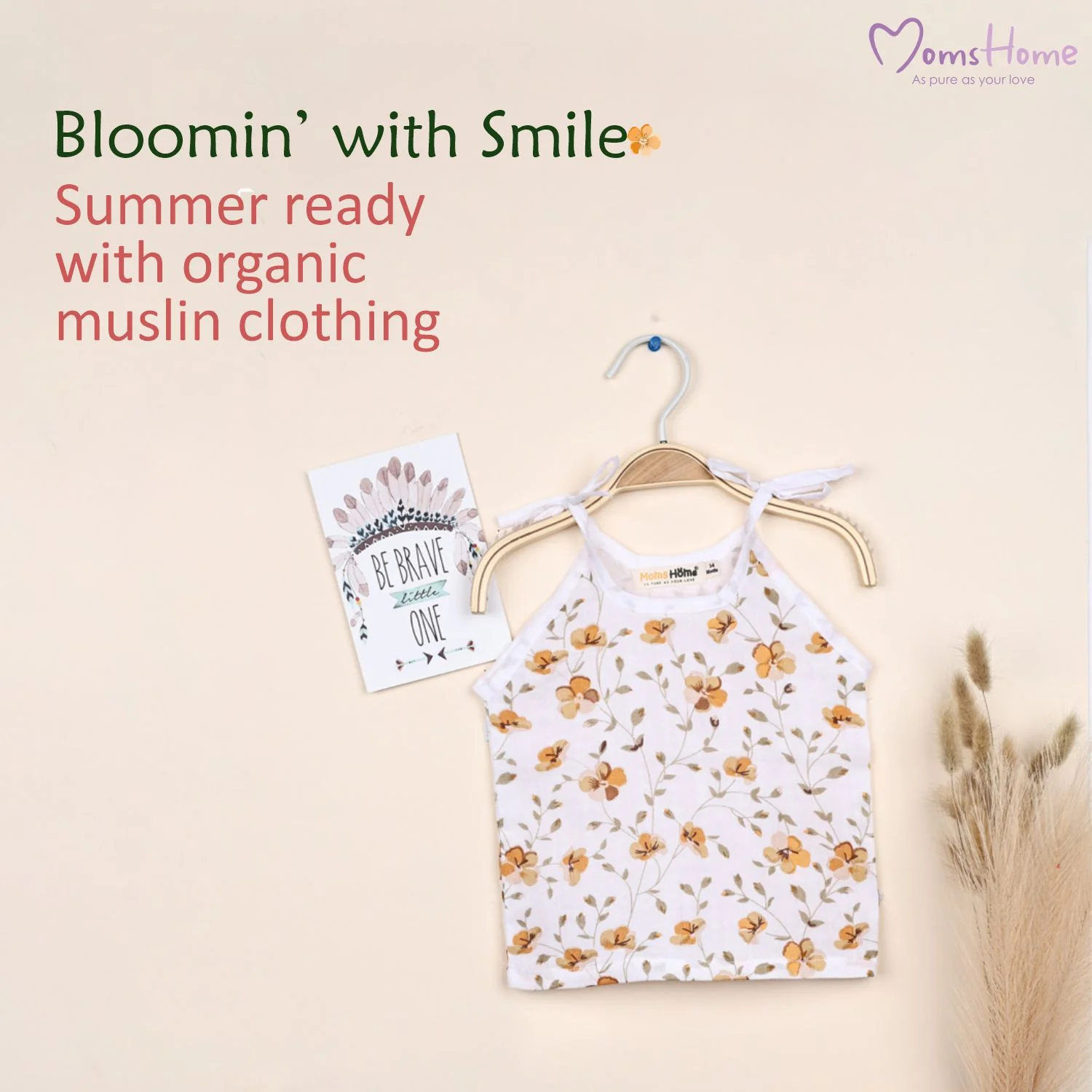 Baby Organic Cotton Knot type Jhabla | Bloom - Image 7