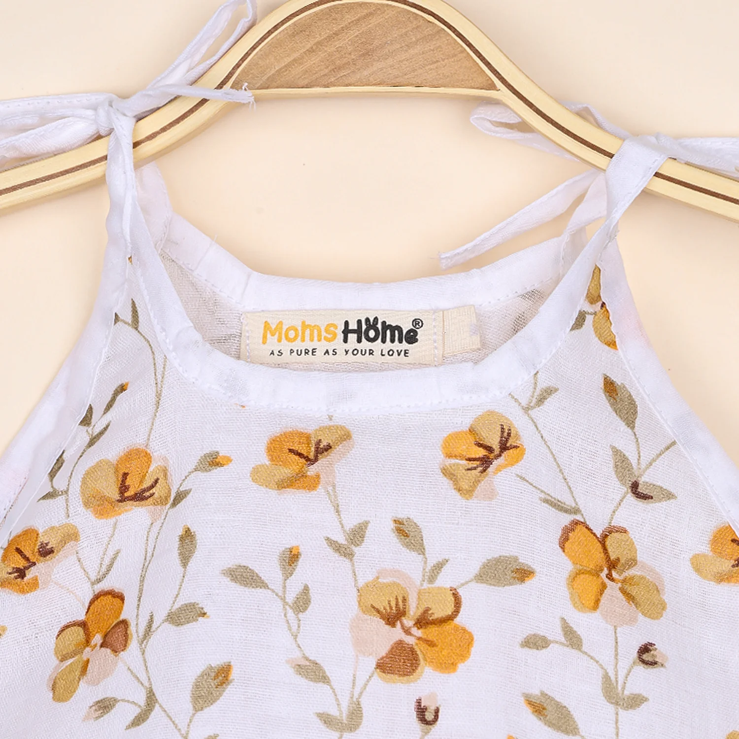 Baby Organic Cotton Knot type Jhabla | Bloom & Blossom | Pack of 2 - Image 3