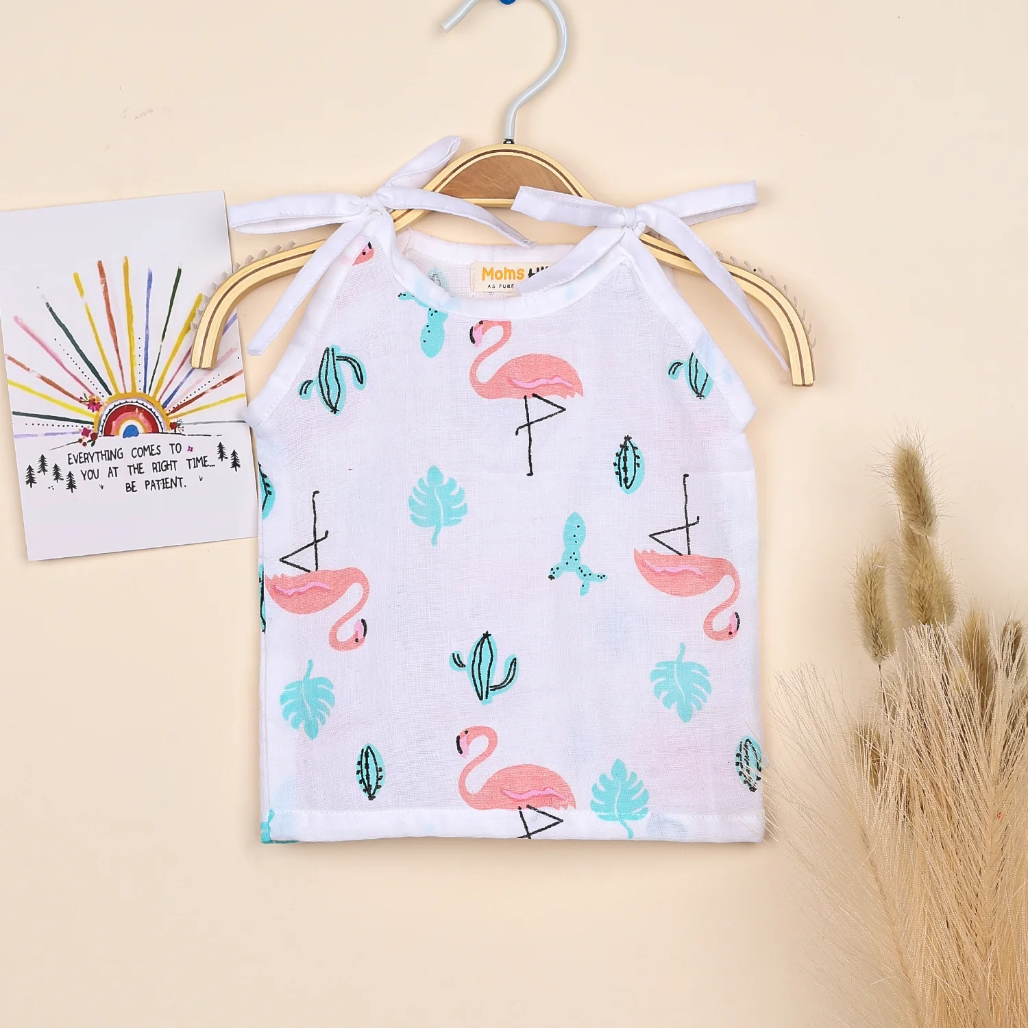 Baby Organic Cotton Knot type Jhabla | Pack of 2 - Image 5