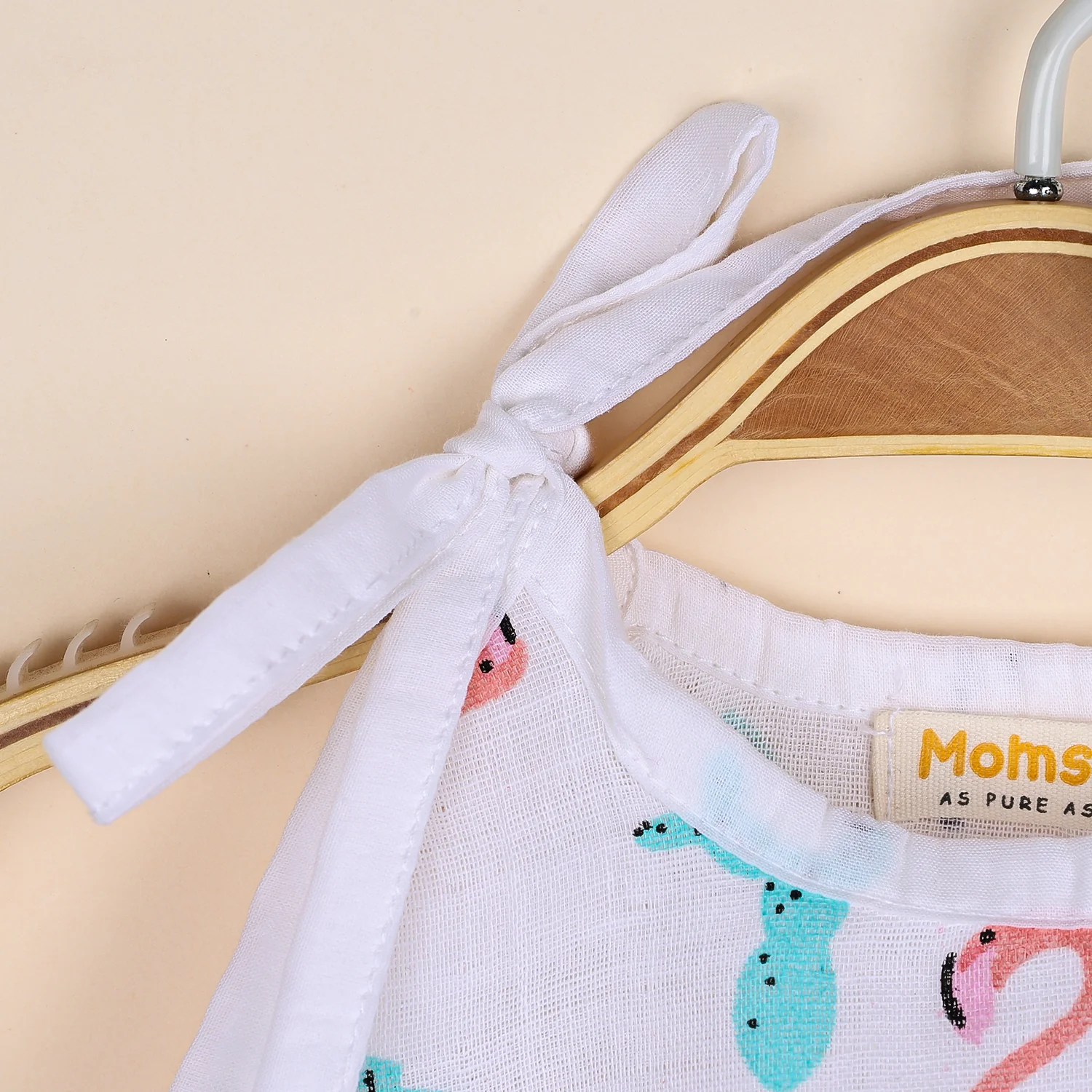 Baby Organic Cotton Knot type Jhabla | Pack of 2 - Image 4
