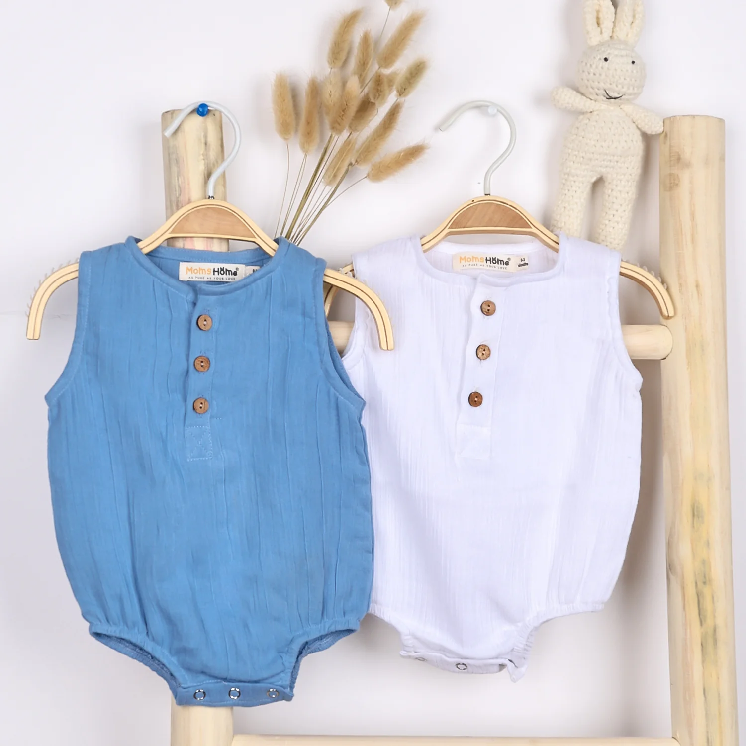 Baby Organic Cotton Onesie | Pack of 2 - Image 3