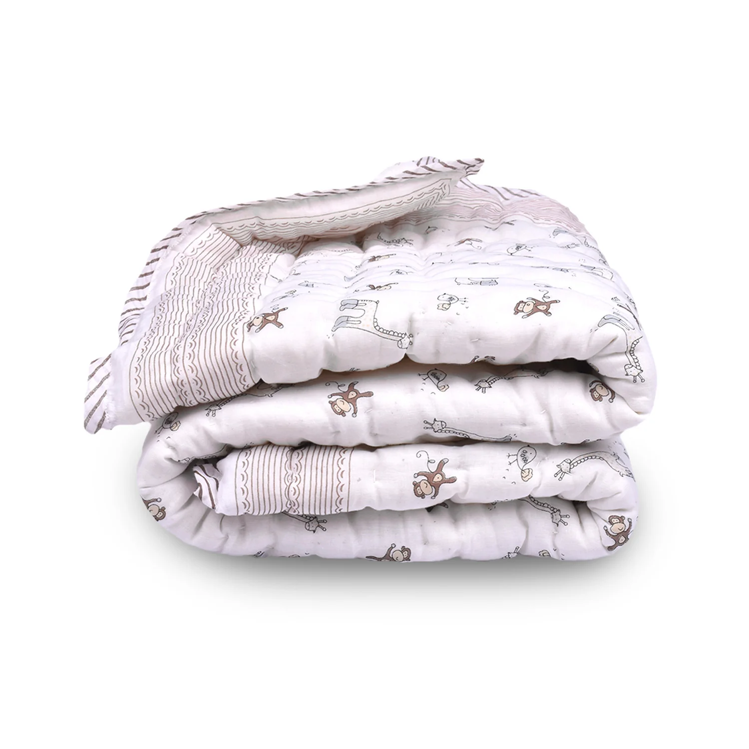 Baby Quilt - Jungle Safari Print- 0-5 Years - 100*150* 5 Cms - Image 5