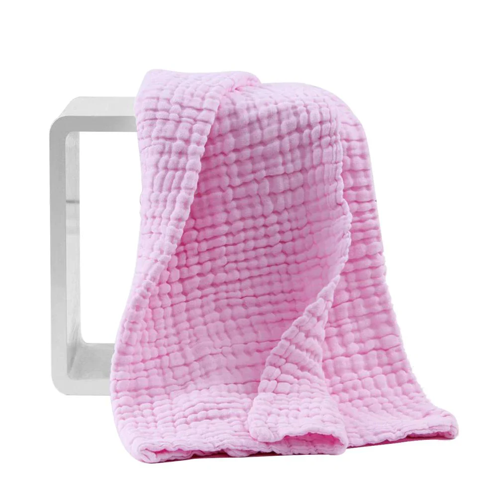 Baby Super Soft Absorbent Muslin 6 Layer wash Towel | 100X100 CM | 0-3 Years | Pack of 1 - Image 11