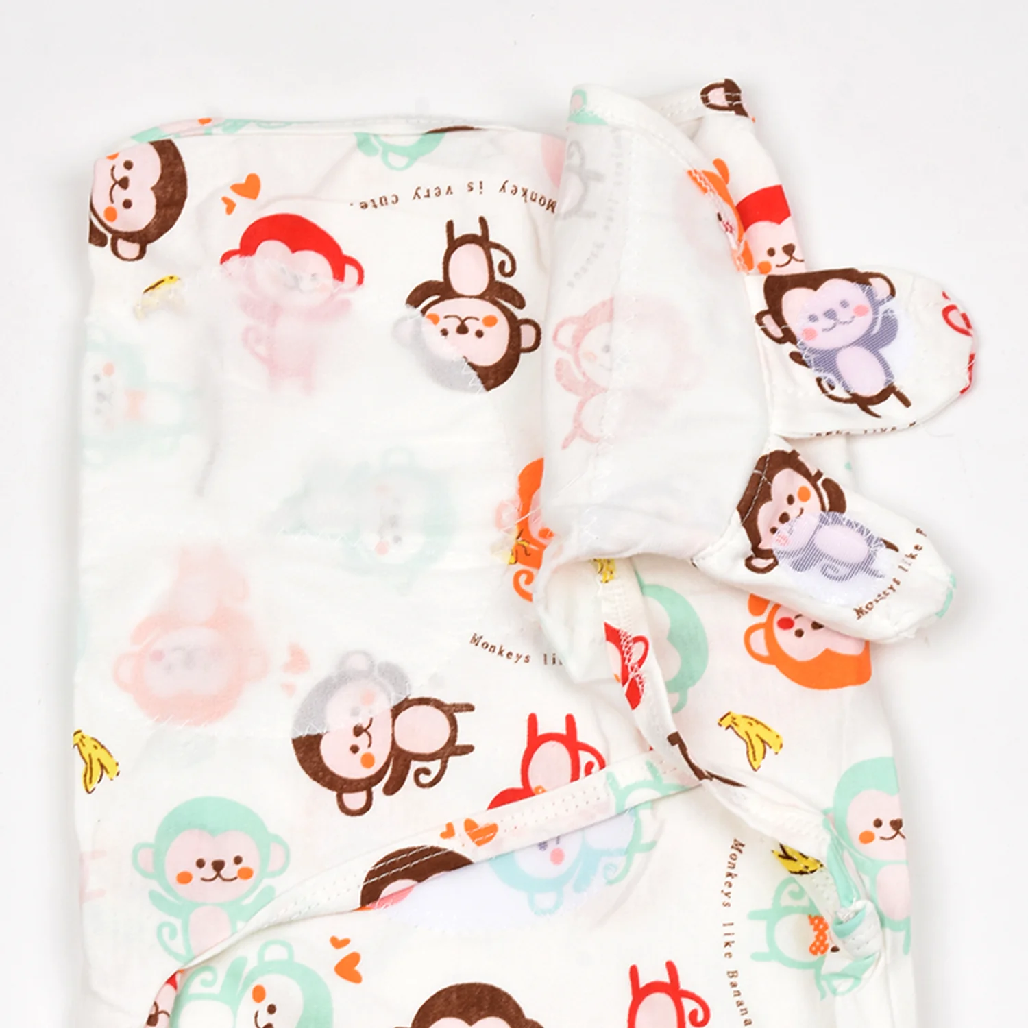 Baby Swaddle Adjustable Infant wrap- 0-3 Months - Monkey - Image 3