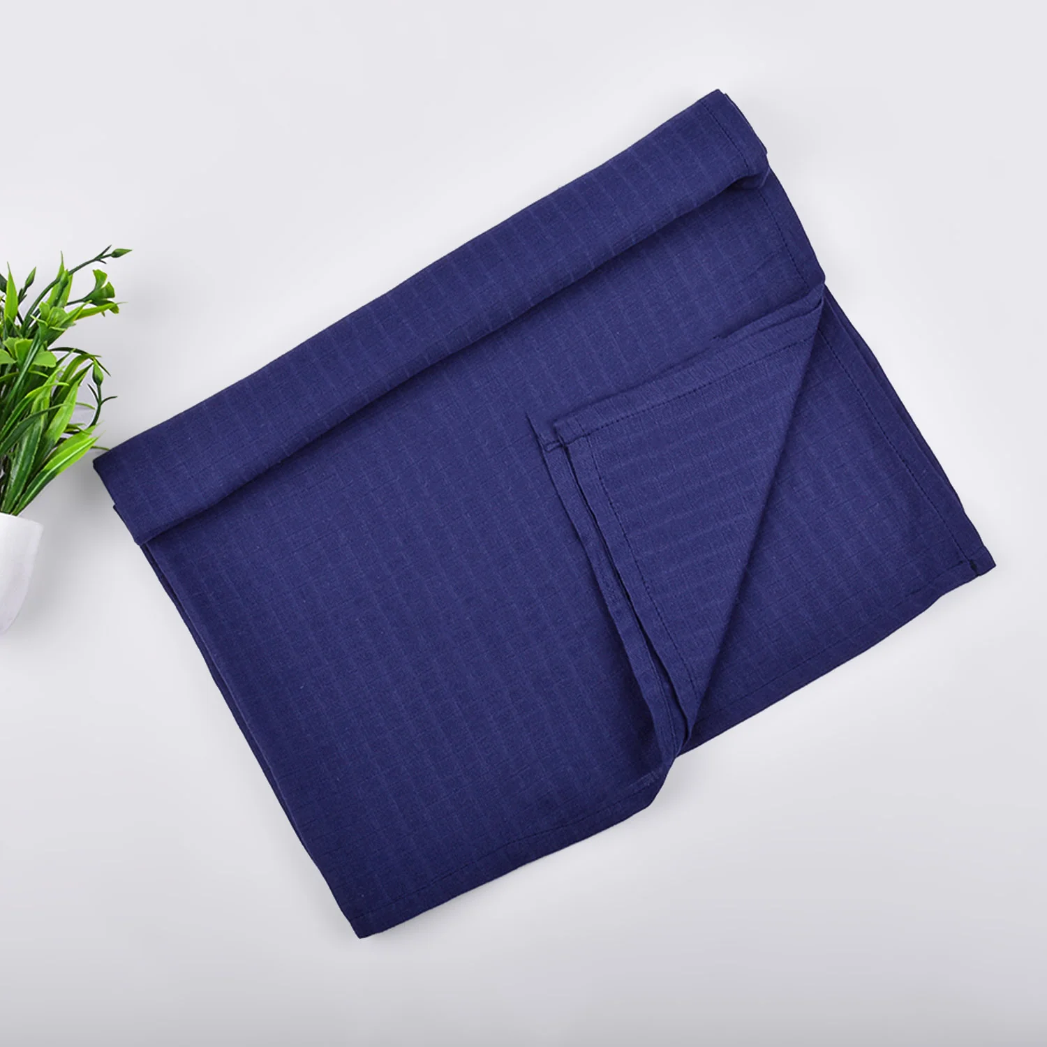 Baby Unisex Muslin Organic cotton 1 Square Langot, 2 Muslin Napkin, 1 Jhabla, 1Burp Towel combo - Image 3
