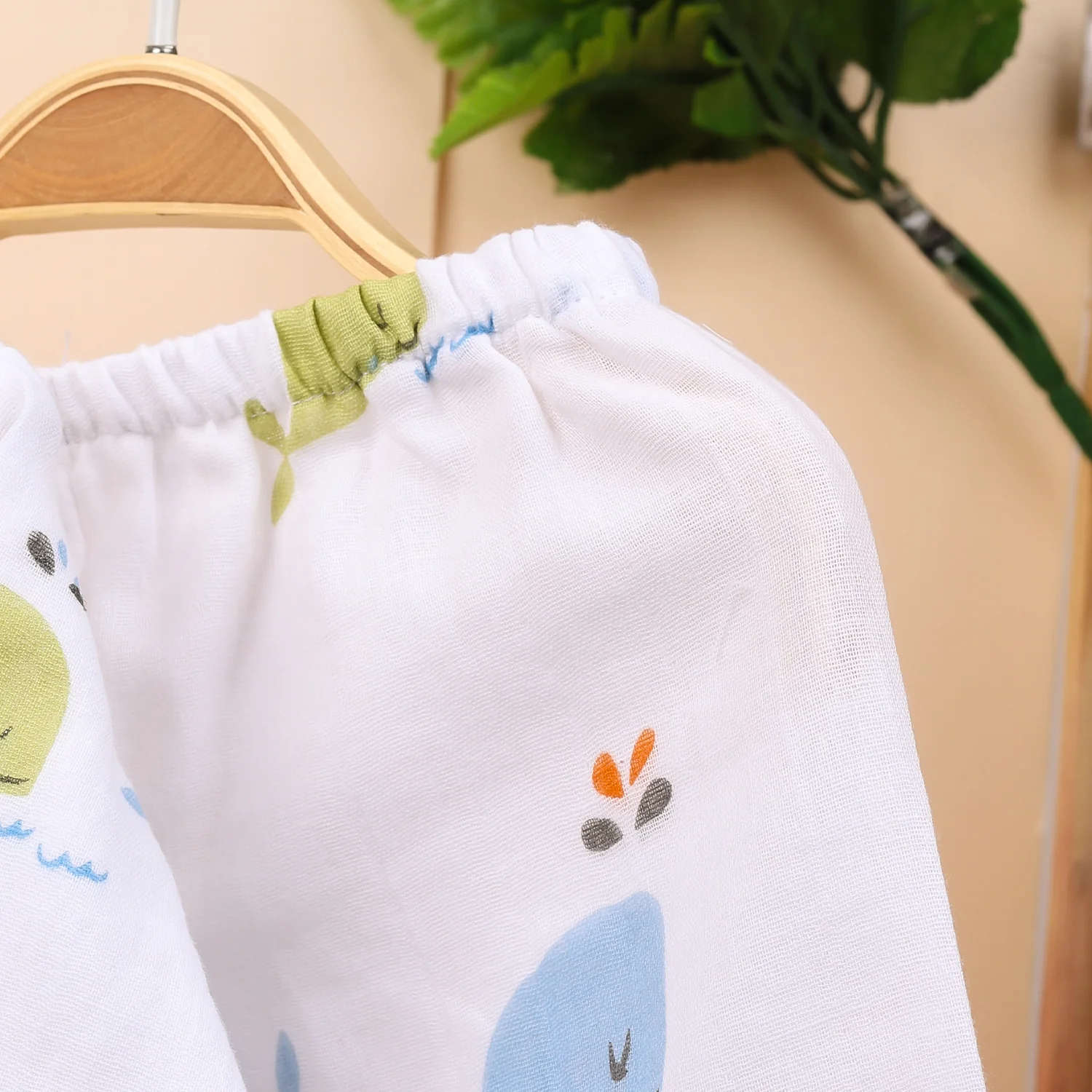 Baby Unisex Organic Cotton Muslin Pajama | Pack of 2 - Image 6