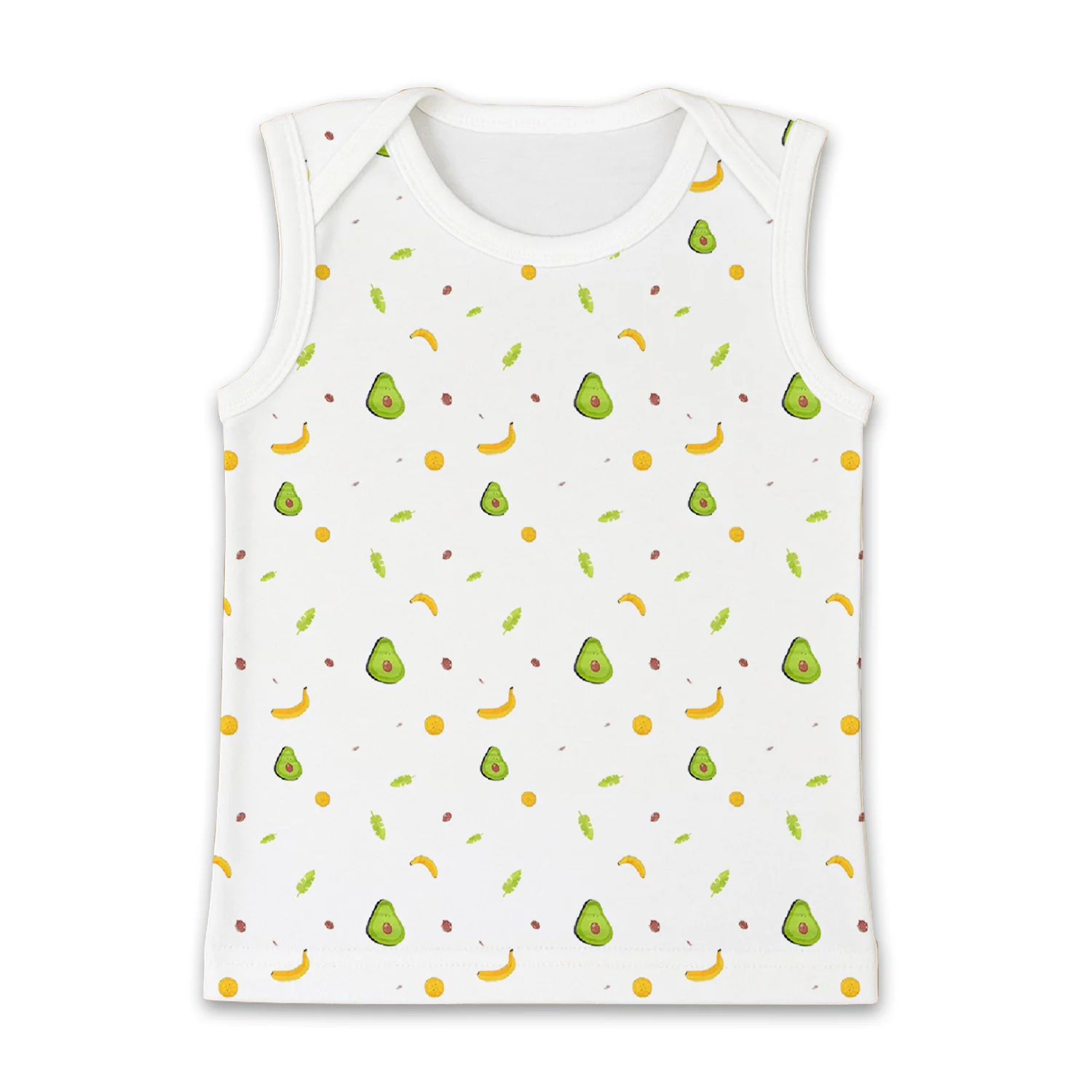 Baby Vest for Boys & Girls | Organic Cotton Baby Top For Newborns, Infants & Toddlers | Pack of 1 - Image 2