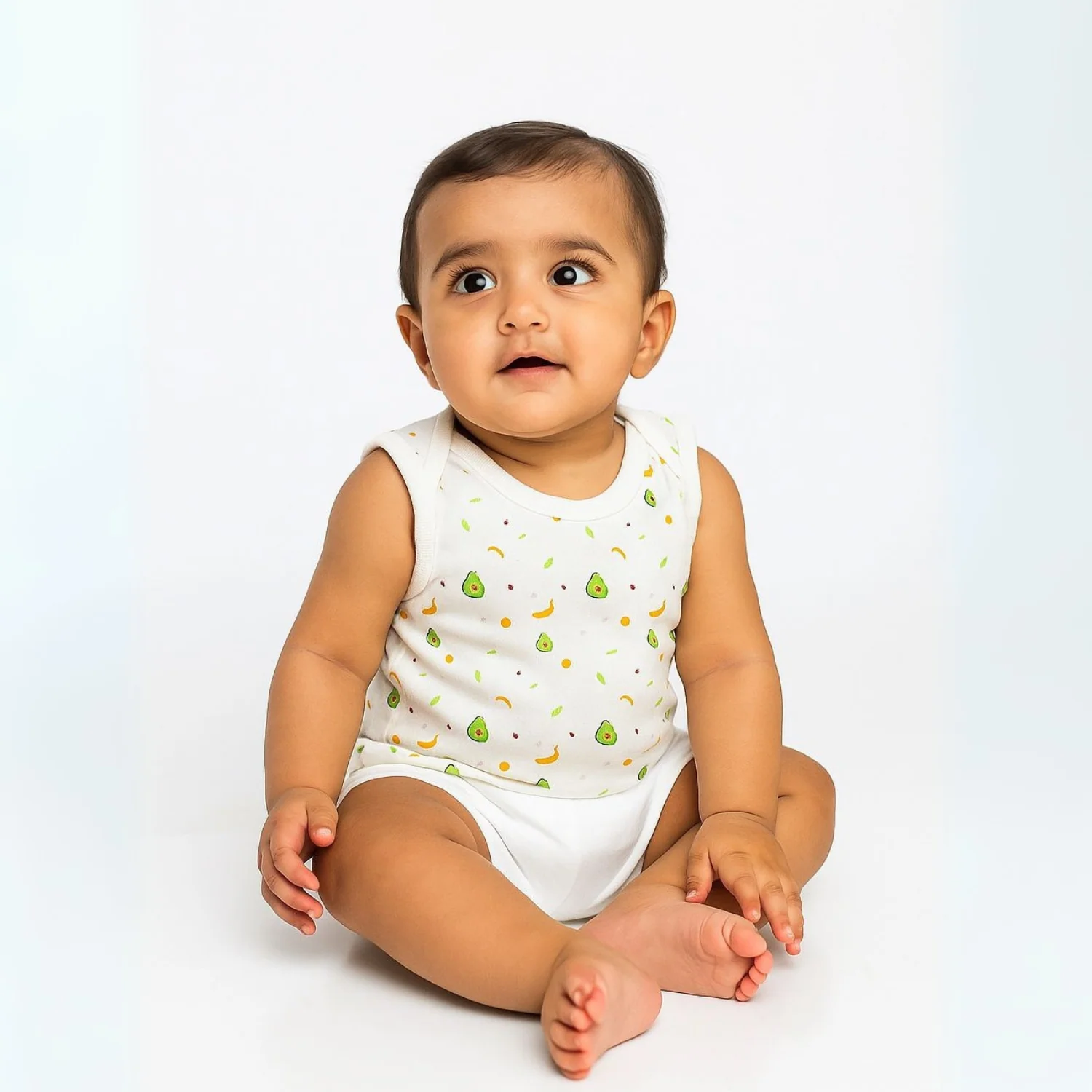 Baby Vest for Boys & Girls | Organic Cotton Baby Top For Newborns, Infants & Toddlers | Pack of 2 - Image 4