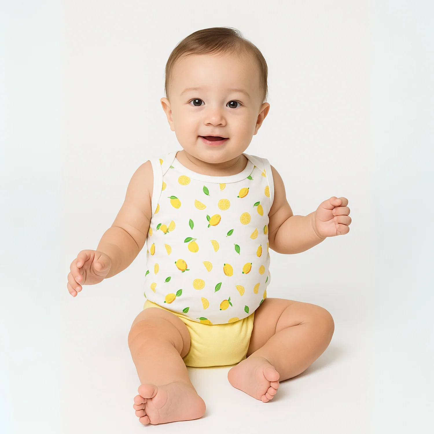 Baby Vest for Boys & Girls | Organic Cotton Baby Top For Newborns, Infants & Toddlers | Pack of 2 - Image 5