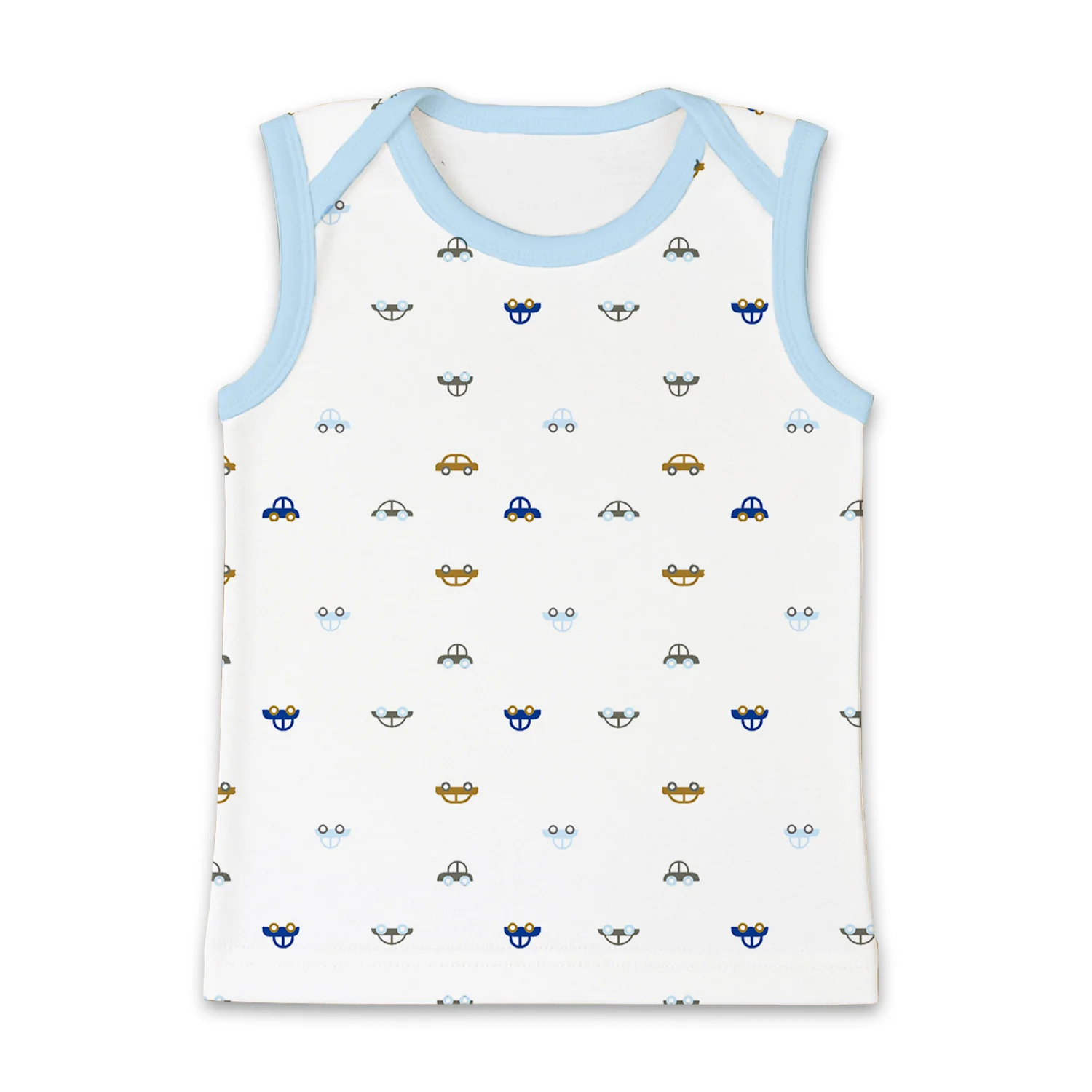 Baby Vest for Boys & Girls | Organic Cotton Baby Top For Newborns, Infants & Toddlers | Pack of 1 - Image 3