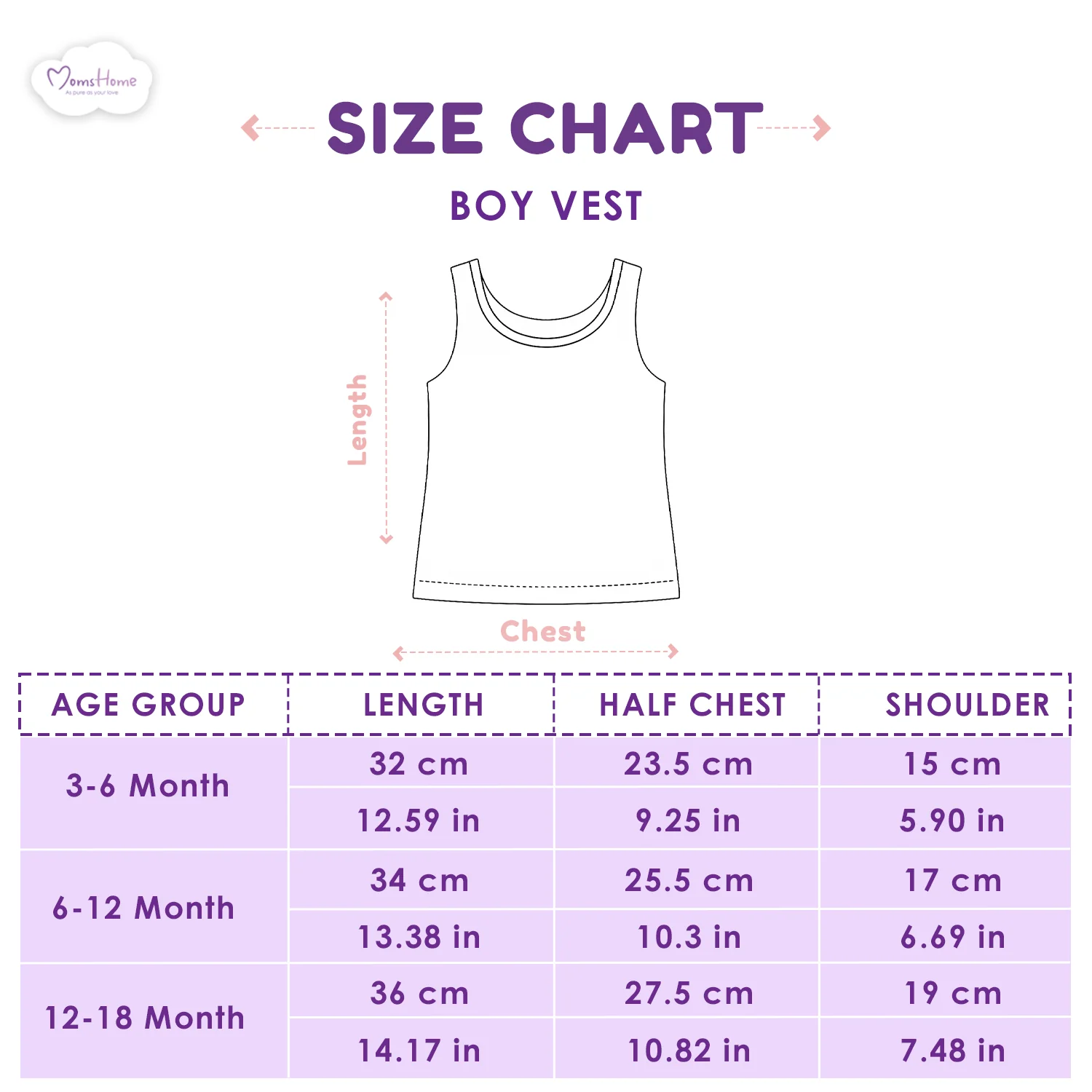 Baby Vest for Boys & Girls | Organic Cotton Baby Top For Newborns, Infants & Toddlers | Pack of 2 - Image 6