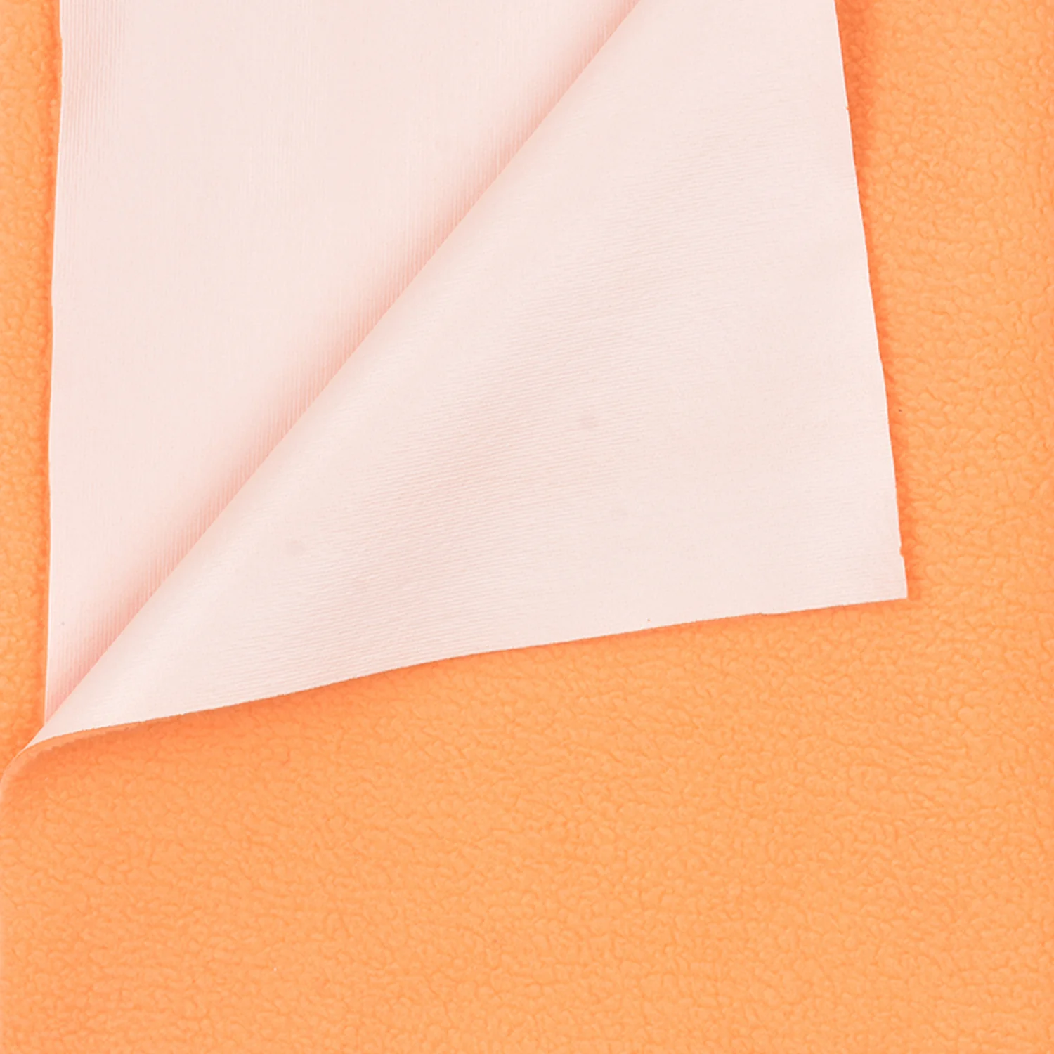Baby Waterproof Protector Dry Sheet for New Born | 70x100 CM | Orange & Maroon | Pack of 2 - Image 4