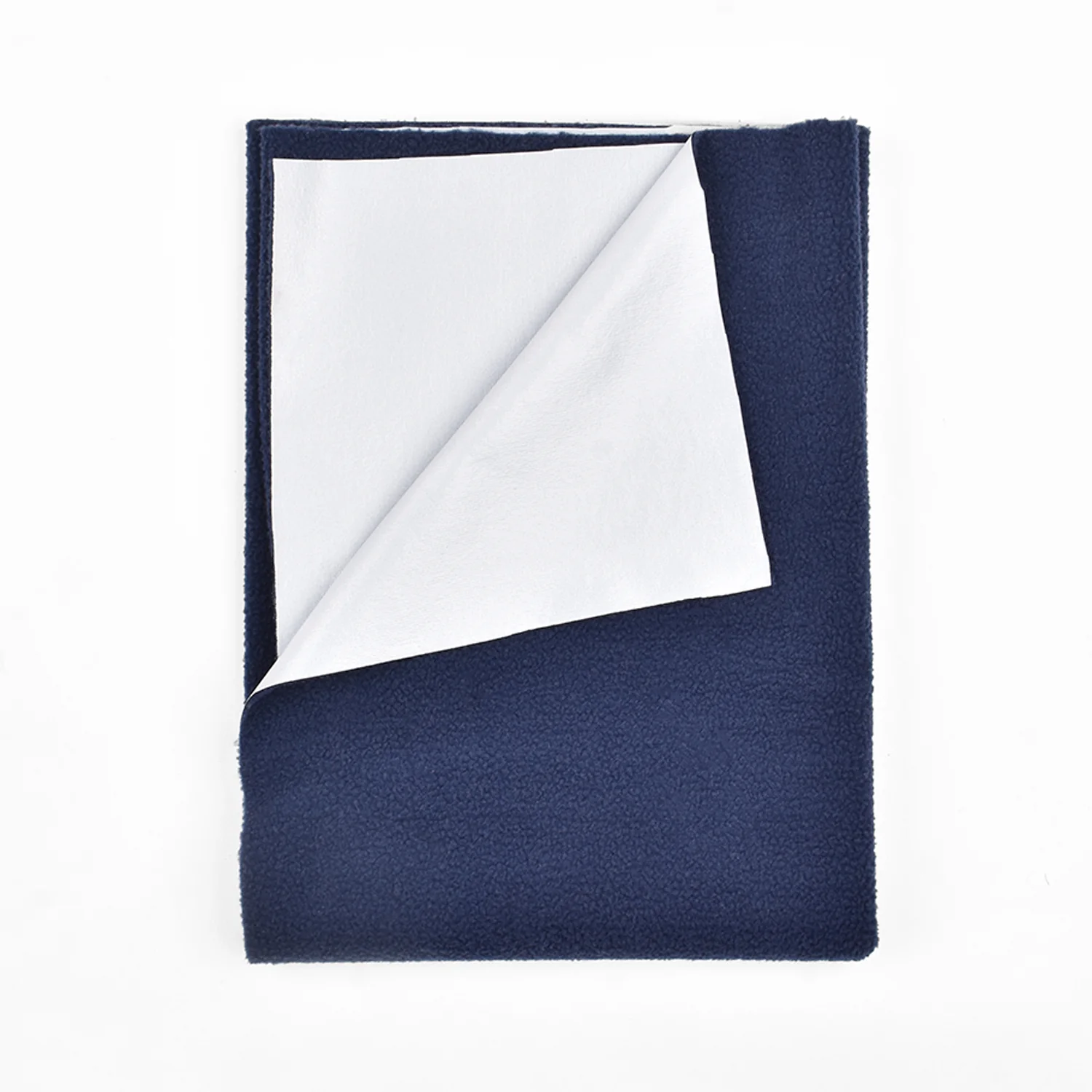 Baby Waterproof Protector Dry Sheet for new born - Medium- Pack of 2 ( 70x100 cm )Navy and Maroon - Image 3