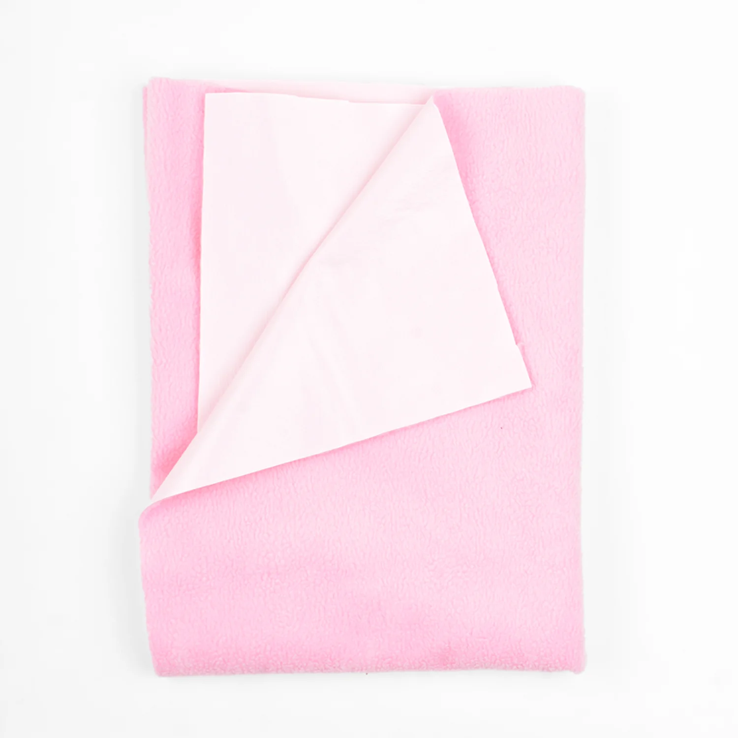 Baby Waterproof Protector Dry Sheet for new born - Medium- Pack of 2 ( 70x100 cm ) Pink and Blue - Image 3