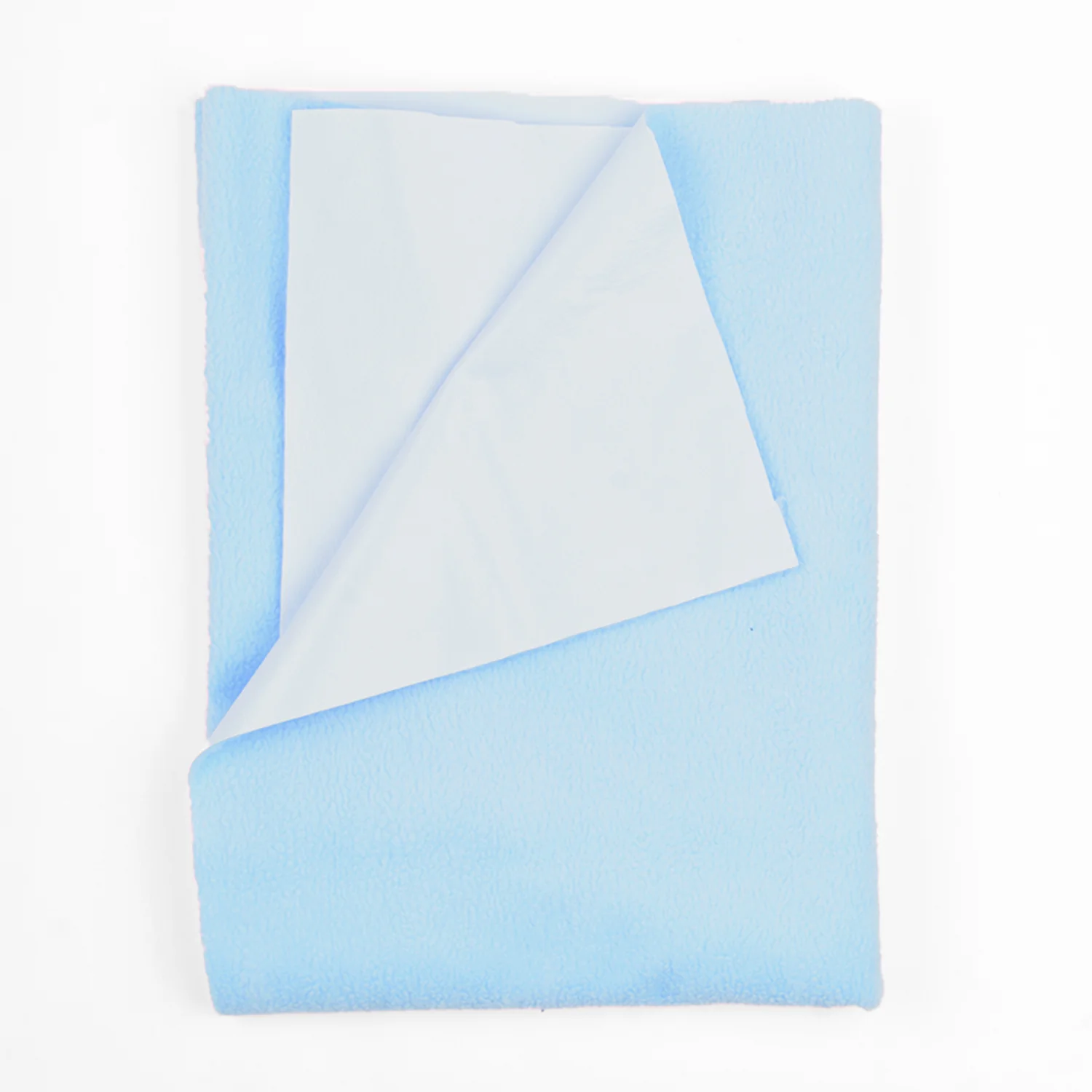 Baby Waterproof Protector Dry Sheet for new born - Medium- Pack of 2 ( 70x100 cm ) Pink and Blue - Image 4