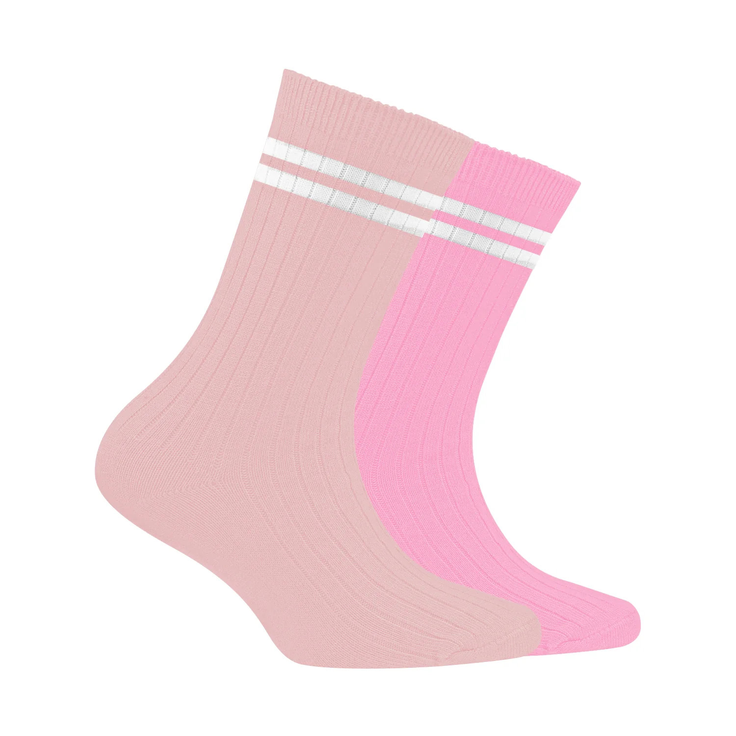 Bamboo Anti-Odour Ribbed Socks for Kids | Anti-Bacterial | Smell Free & Breathable | Hypoallergenic | Moisture-Wicking | Multicolor | Pack of 2 - Image 9