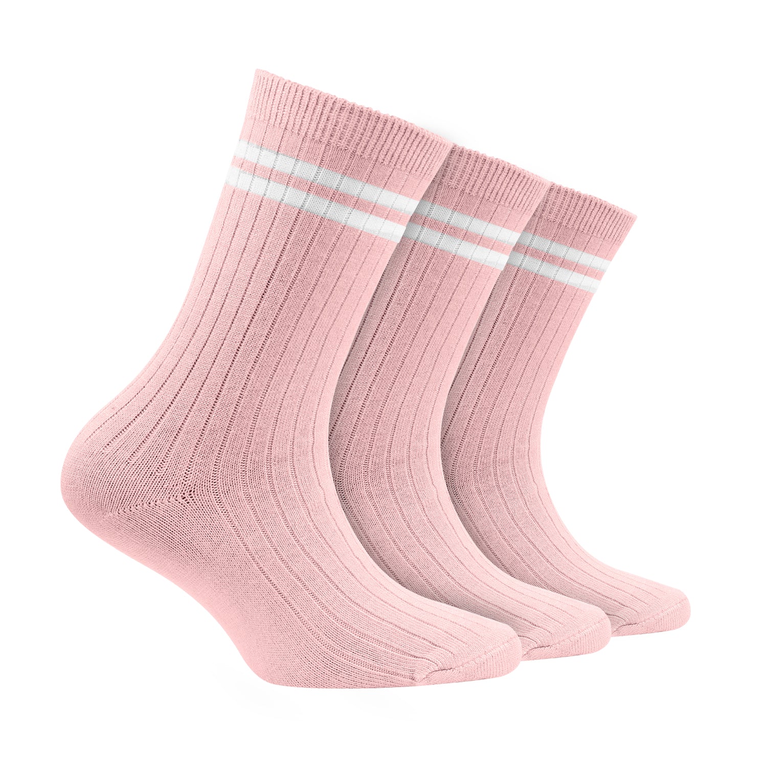 Bamboo Anti-Odour Ribbed Socks for Kids| Anti-Bacterial | Smell Free & Breathable | Hypoallergenic | Moisture-Wicking | Pack of 3 - Image 11