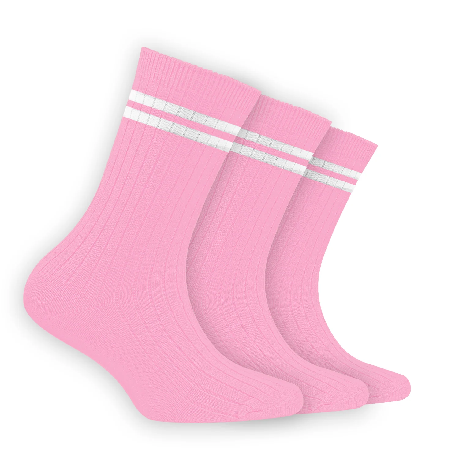 Bamboo Anti-Odour Ribbed Socks for Kids| Anti-Bacterial | Smell Free & Breathable | Hypoallergenic | Moisture-Wicking | Pack of 3 - Image 16