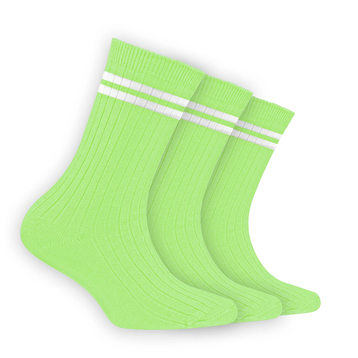 Bamboo Anti-Odour Ribbed Socks for Kids| Anti-Bacterial | Smell Free & Breathable | Hypoallergenic | Moisture-Wicking | Pack of 3 - Image 21