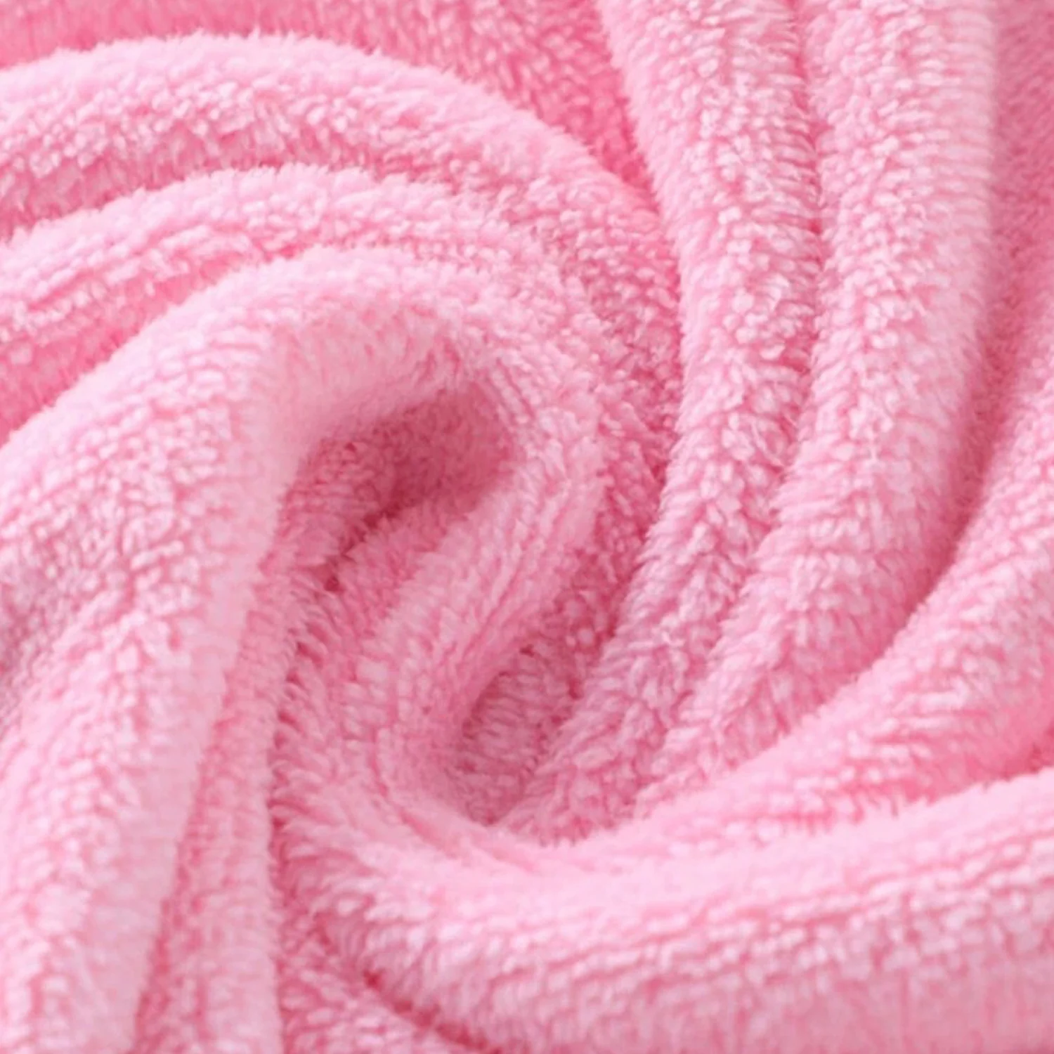 Designer Hooded Bath Towel | Pink - Image 5