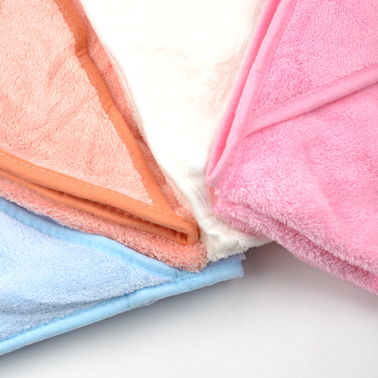 Designer Hooded Bath Towel | Pink - Image 8