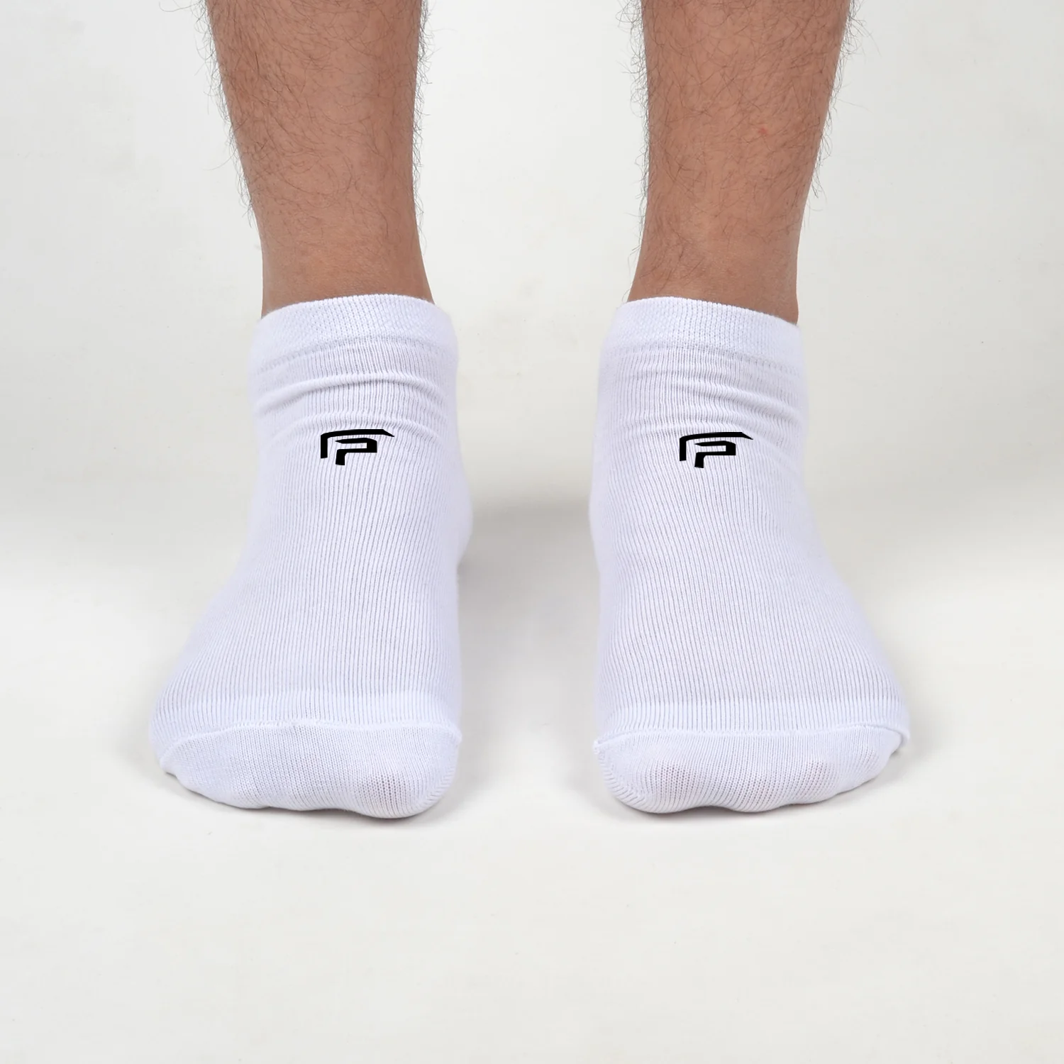 FOOTPRINTS Unisex Solid Cotton Ankle-Length Socks -Pack Of 1 White - Image 4