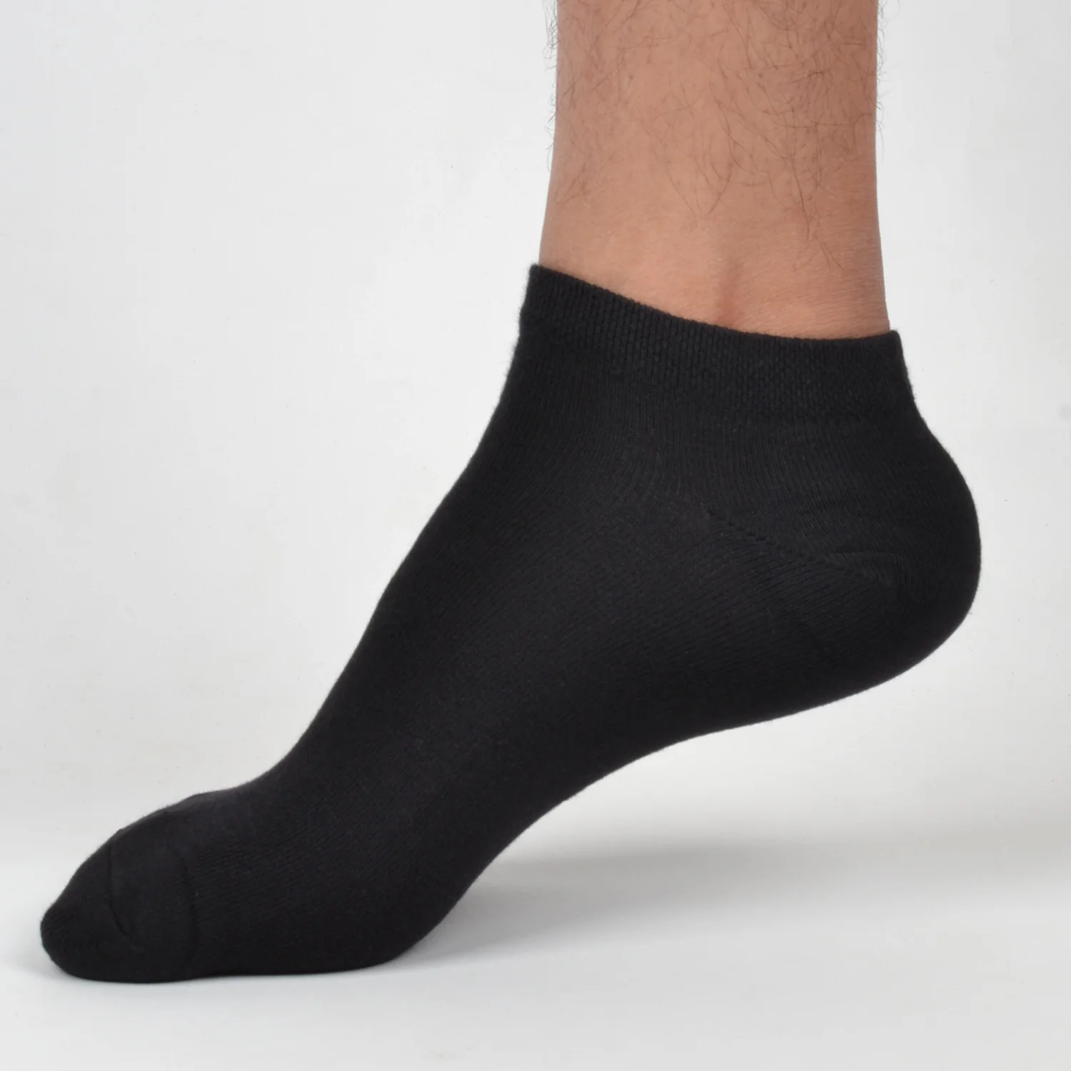FOOTPRINTS Unisex Solid Cotton Ankle-Length Socks -Pack Of 3 - Image 4