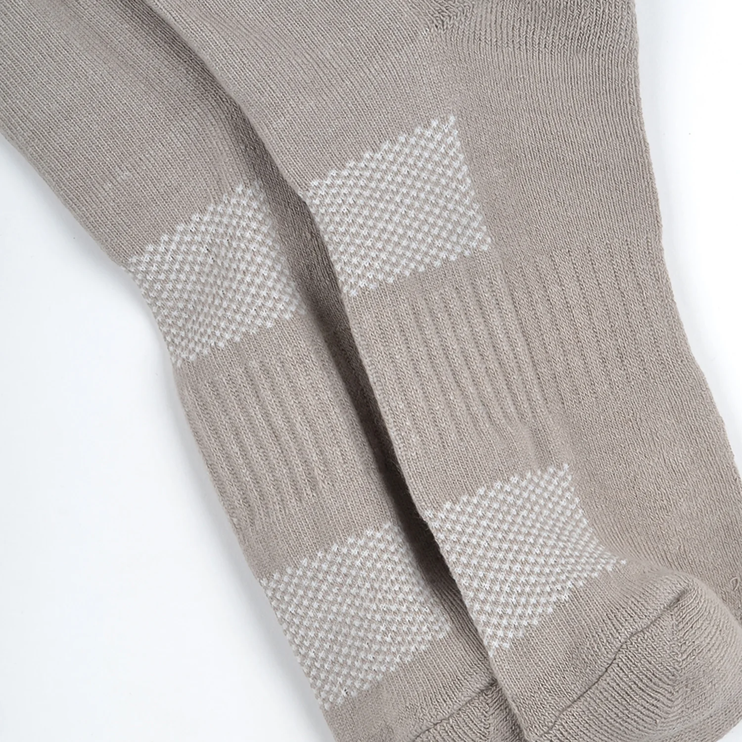 FOOTPRINTS Unisex Solid Cotton Ankle Terry -Length Socks -Pack Of 1 |GREY| - Image 2