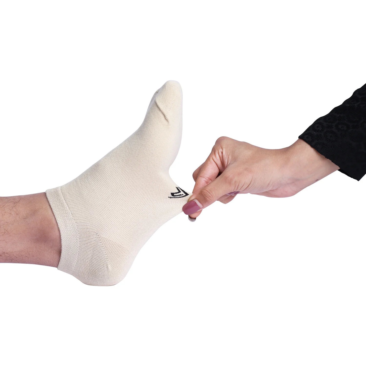 FOOTPRINTS Unisex Solid Cotton Ankle-Length Socks -Pack Of 4 - Image 5