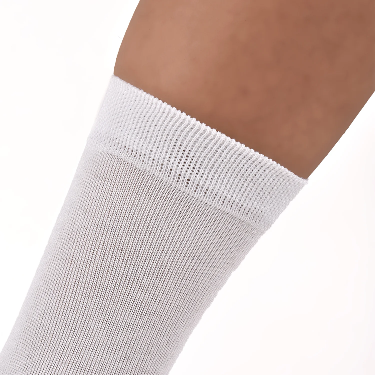 Kids Organic Cotton School Socks - Unisex - Calf length- Pack of 3 (Black and White)- Extra soft and Breathable - Image 5