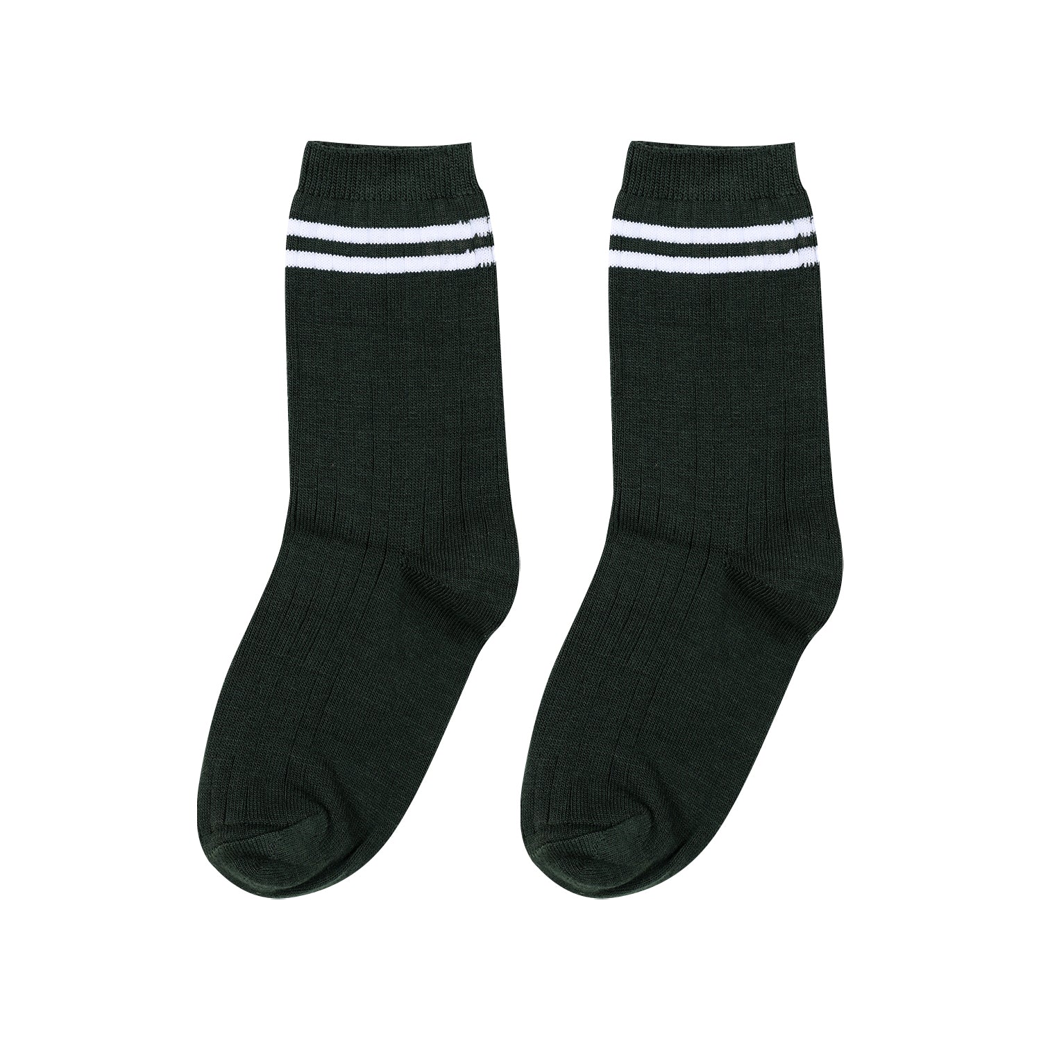Odour free Organic Cotton Kids Bamboo Ribbed Socks - Pack of 3 - Image 3