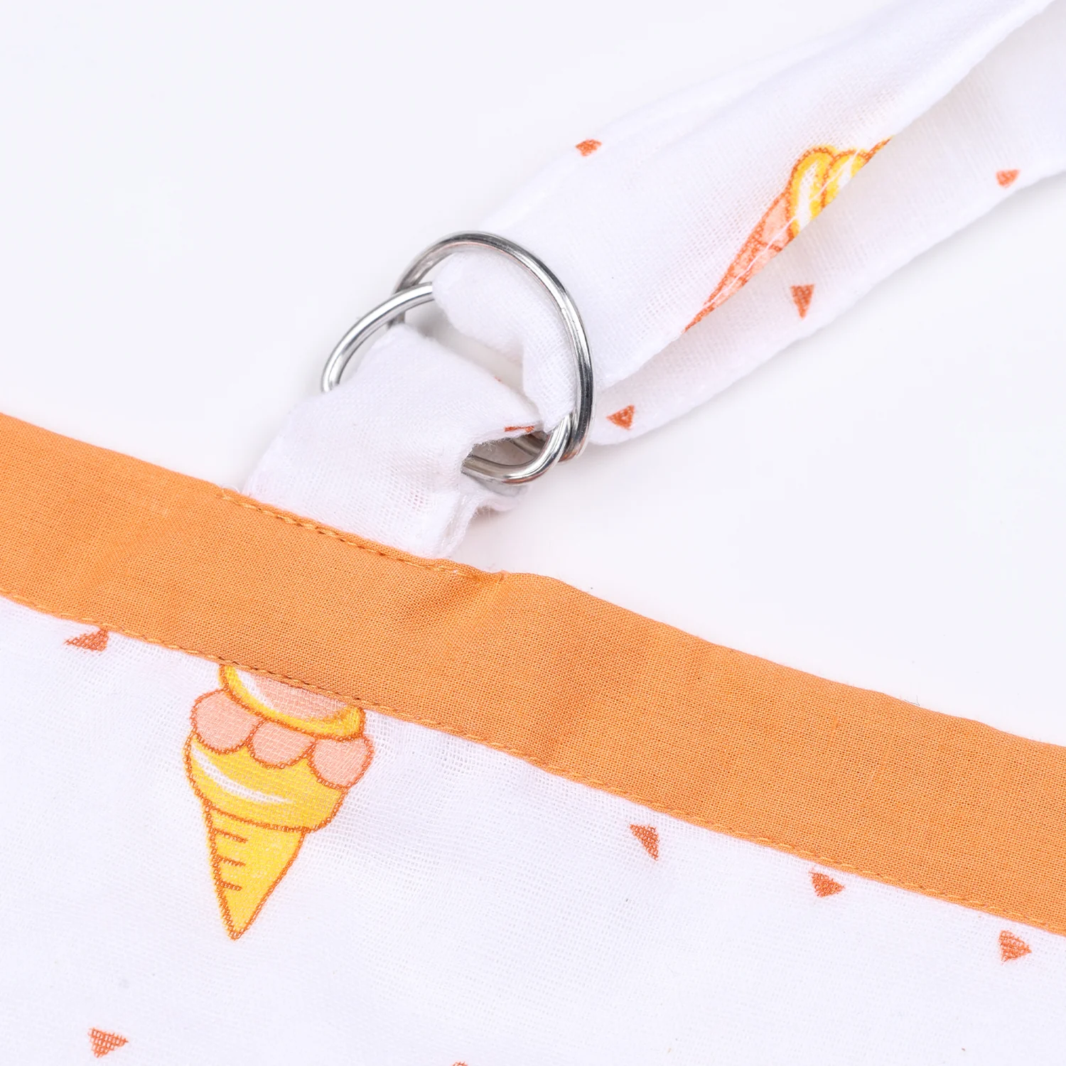Organic Cotton Muslin Nursing Cover For Breastfeeding Feeding Apron - Icecream | 70 x100 CM - Image 5