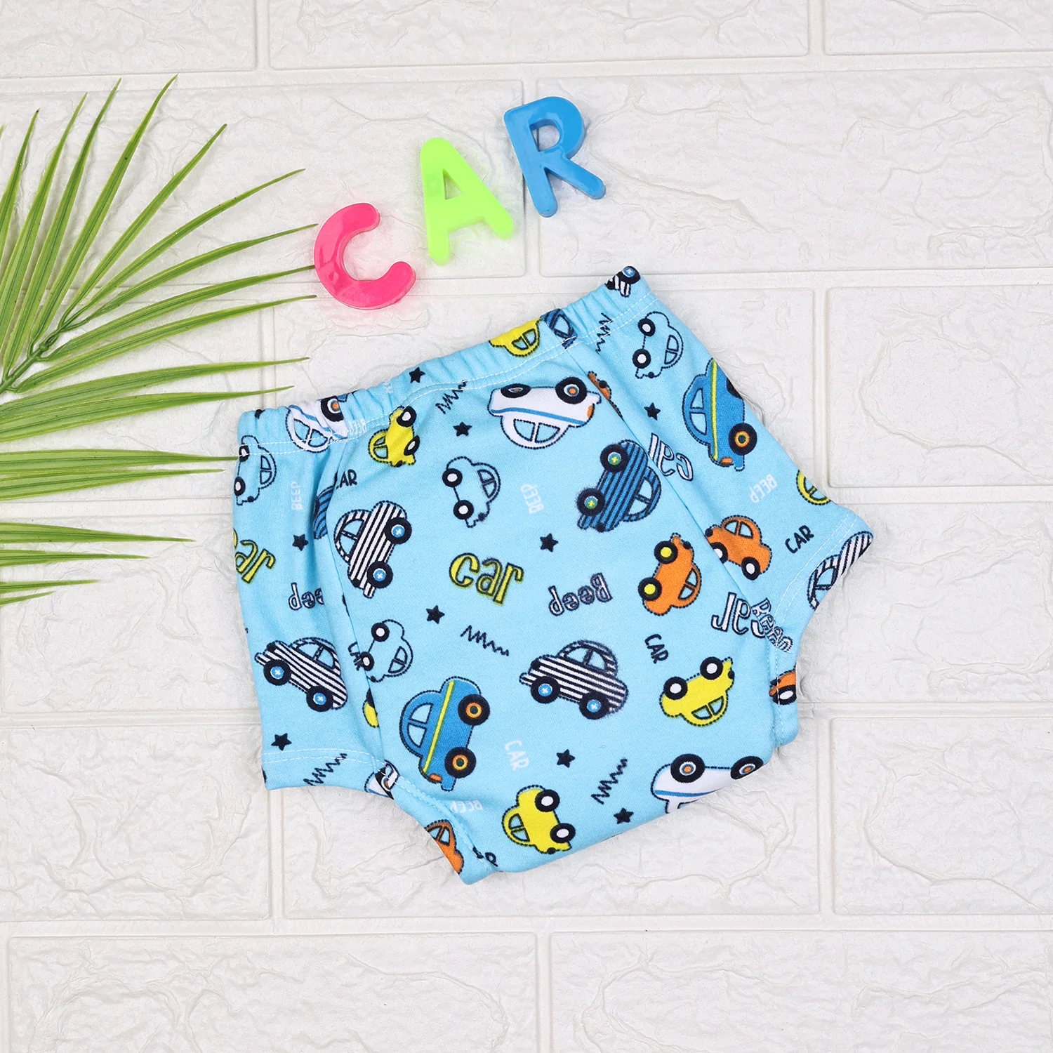 Cotton Unisex Baby Padded Underwear | Pack Of 2 - Image 4