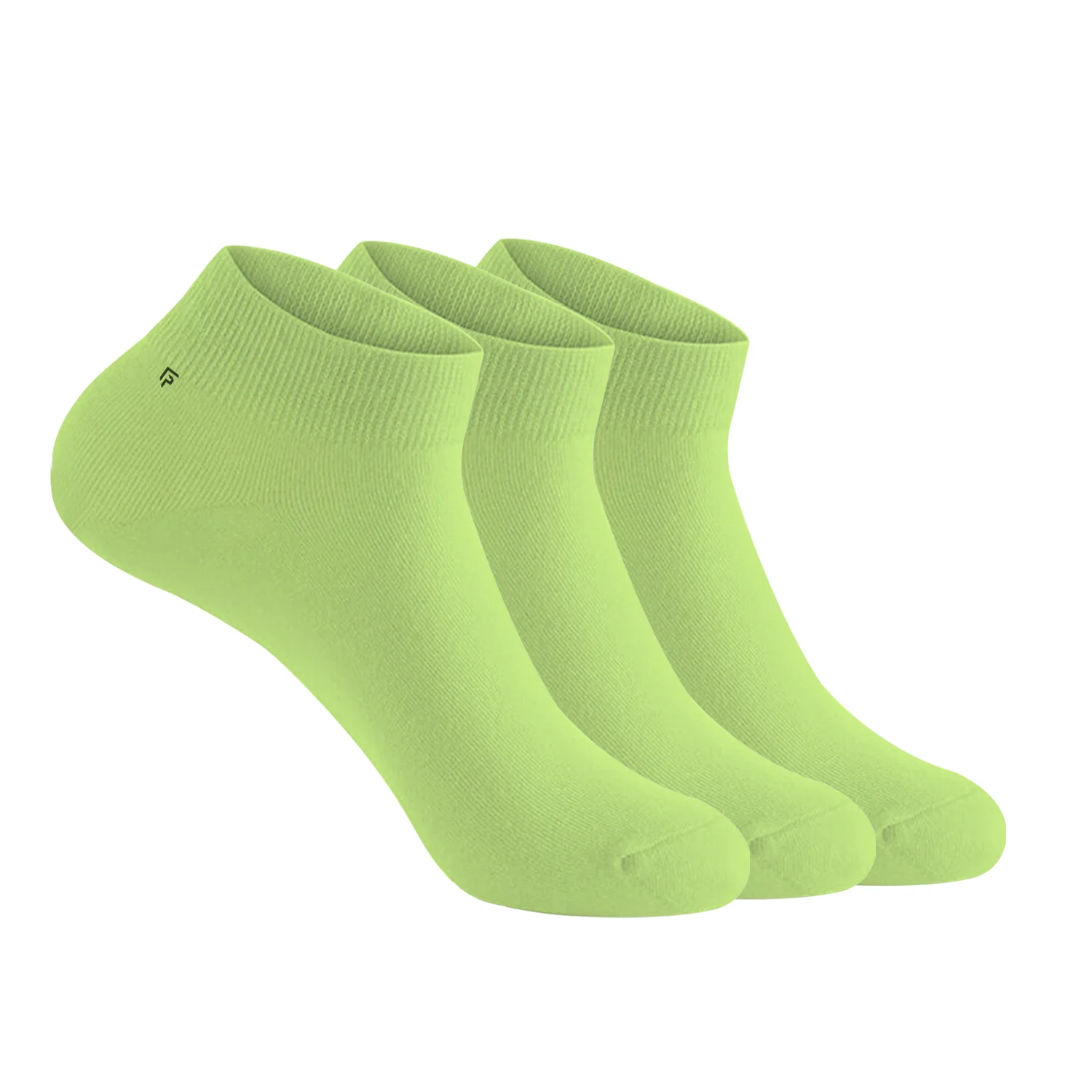 Footprints Bamboo Ankle Casual Socks | Odor-Free & Breathable | Extra soft | Anti-bacterial | Sports Hiking Casual Wear Running Socks for Women | Multicolor | Pack of 3 - Image 3