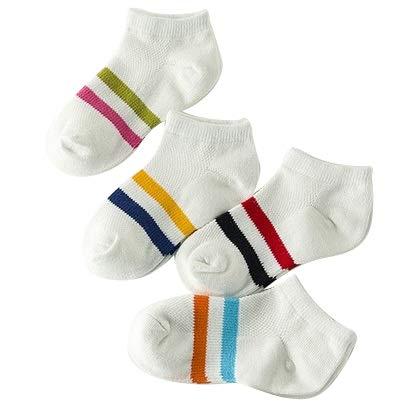 FOOTPRINTS Boy's Organic Cotton Socks (Multicolour, 3-5 Years) - Pack of 4 - Image 2