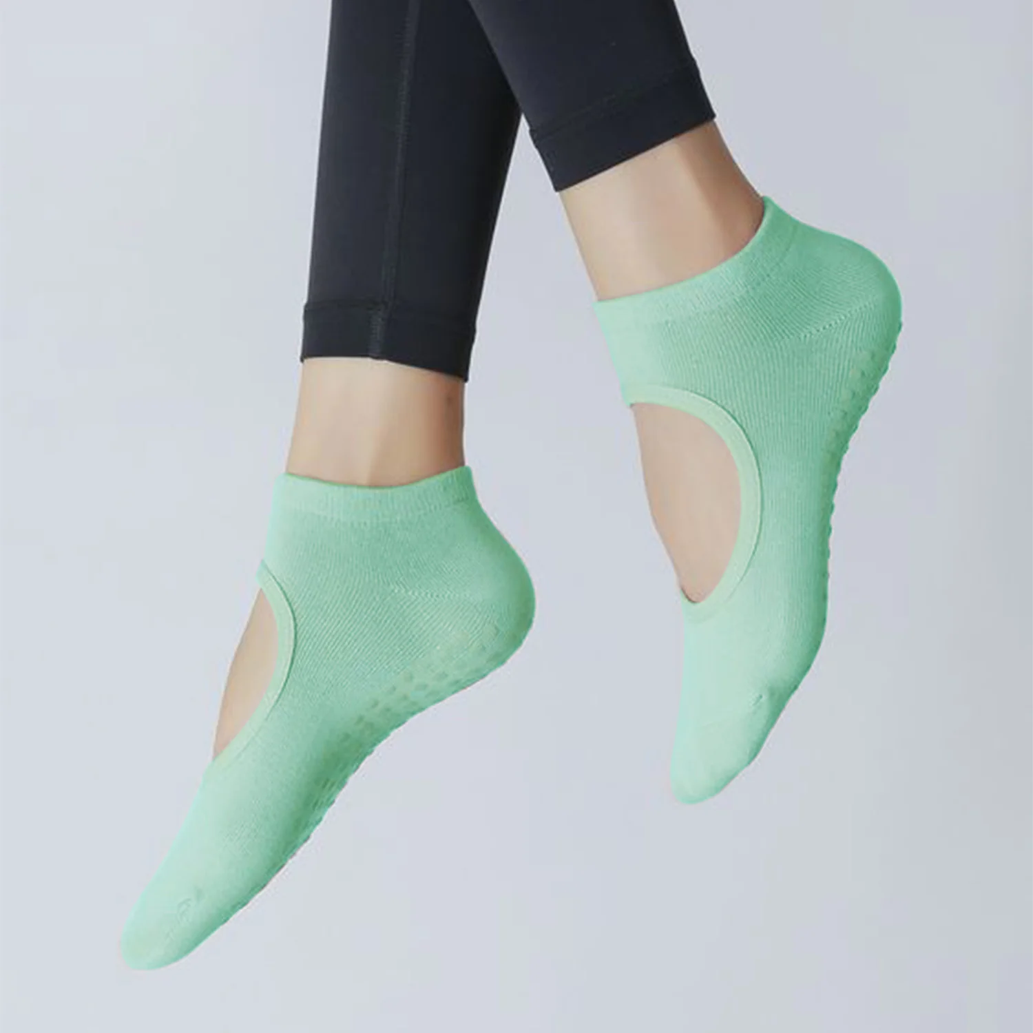 Footprints Anti-Bacterial & Anti-Skid Maternity Socks for Women | Bamboo & Organic Cotton | Comfortable & Breathable Socks for Pregnancy & Postpartum Care |  Pack of 1 - Image 3