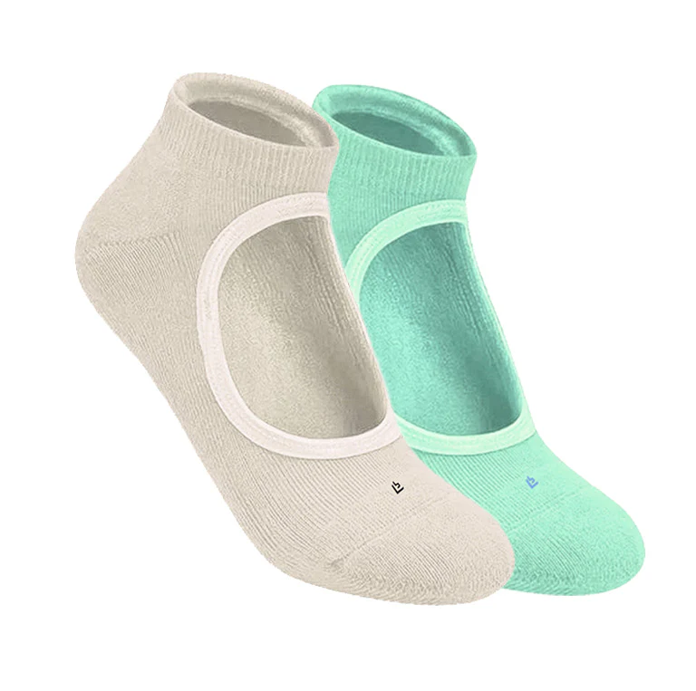 Footprints Anti-Bacterial & Anti-Skid Maternity Socks for Women | Bamboo & Organic Cotton | Comfortable & Breathable Socks for Pregnancy & Postpartum Care |  Pack of 2 - Image 8