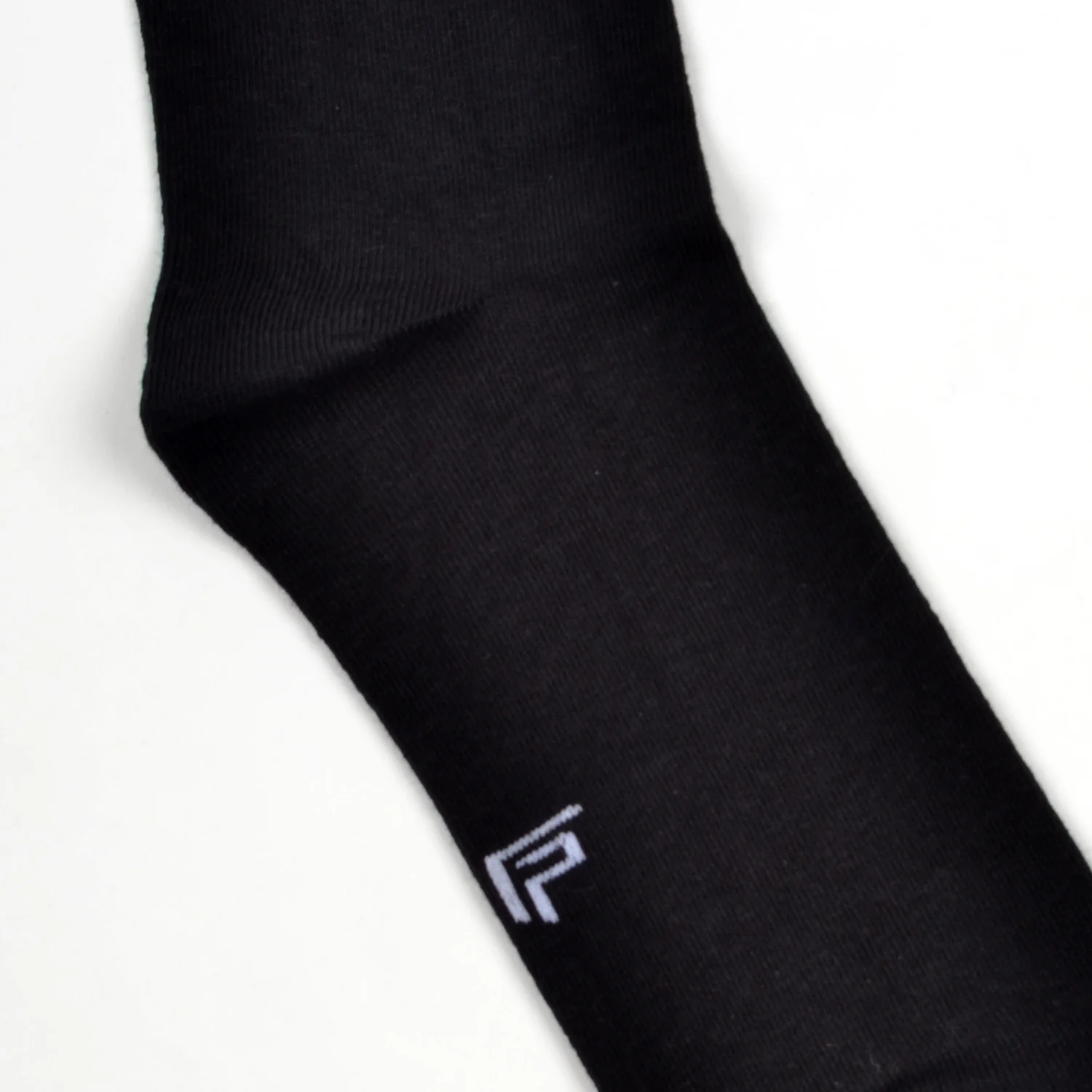 Footprints Men's Formal Organic Cotton & Bamboo Odour free Socks Black - Image 3