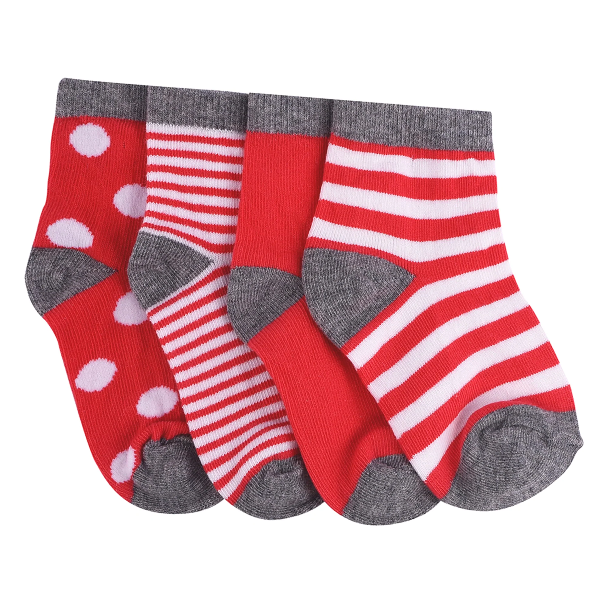 FOOTPRINTS Organic cotton Baby Socks -12-24Months - Pack of 4 Pairs - Image 3